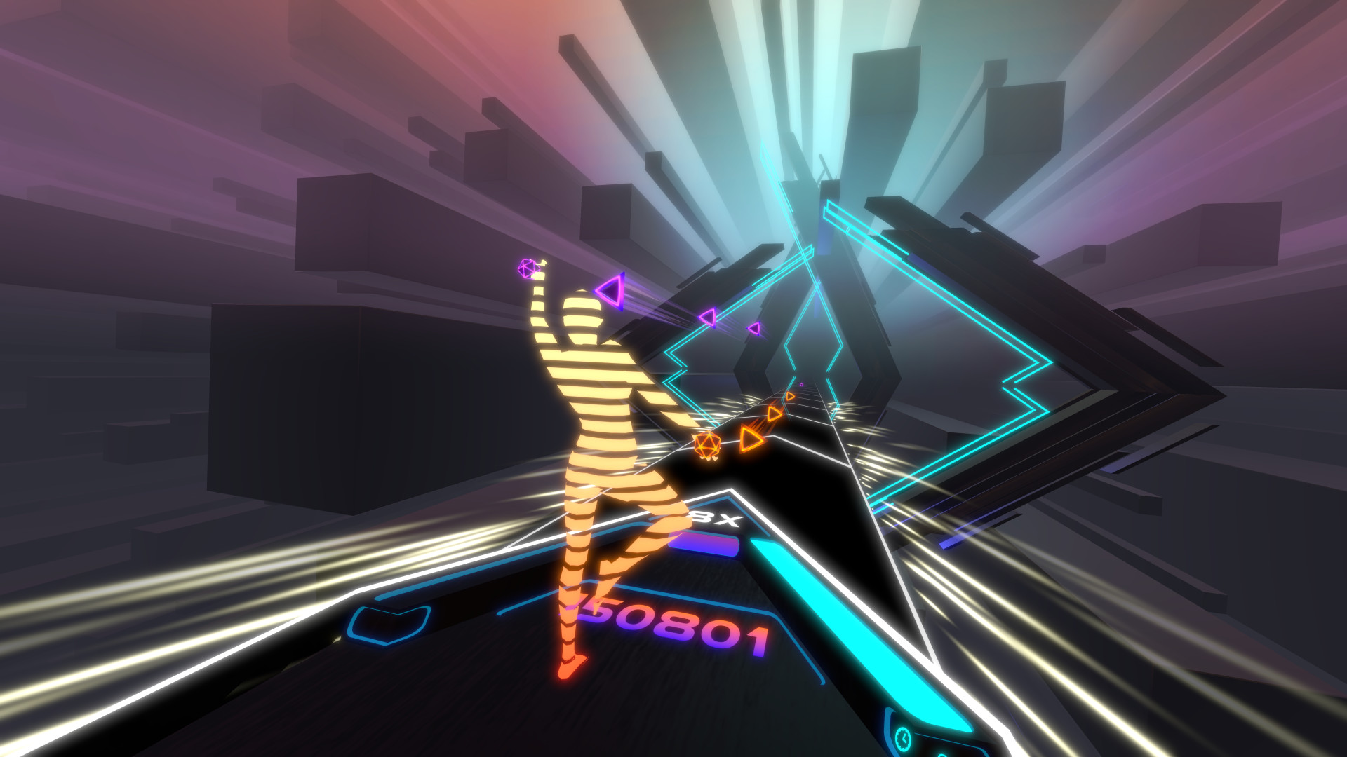 Oculus Quest 游戏《音频之旅》Audio Trip Audio Trip VR Oculus Meta Quest music rhythms game