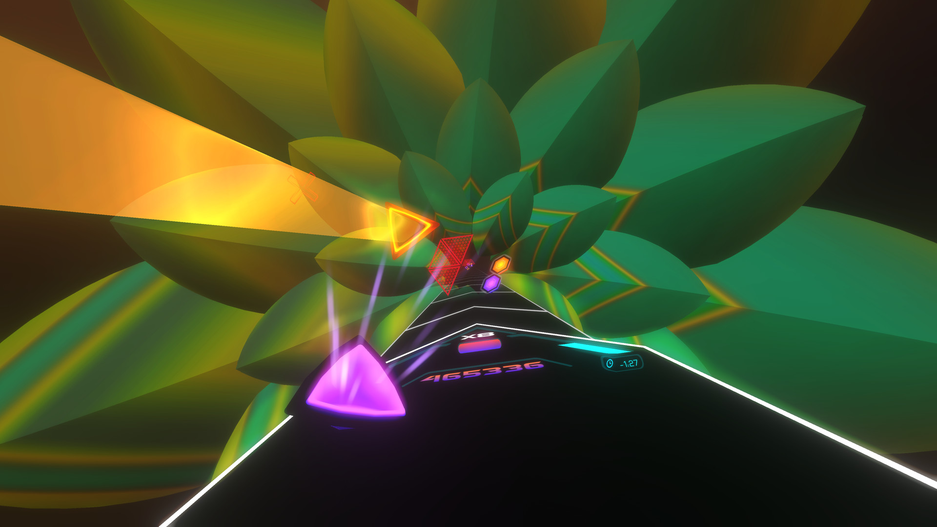 Oculus Quest 游戏《音频之旅》Audio Trip Audio Trip VR Oculus Meta Quest music rhythms game