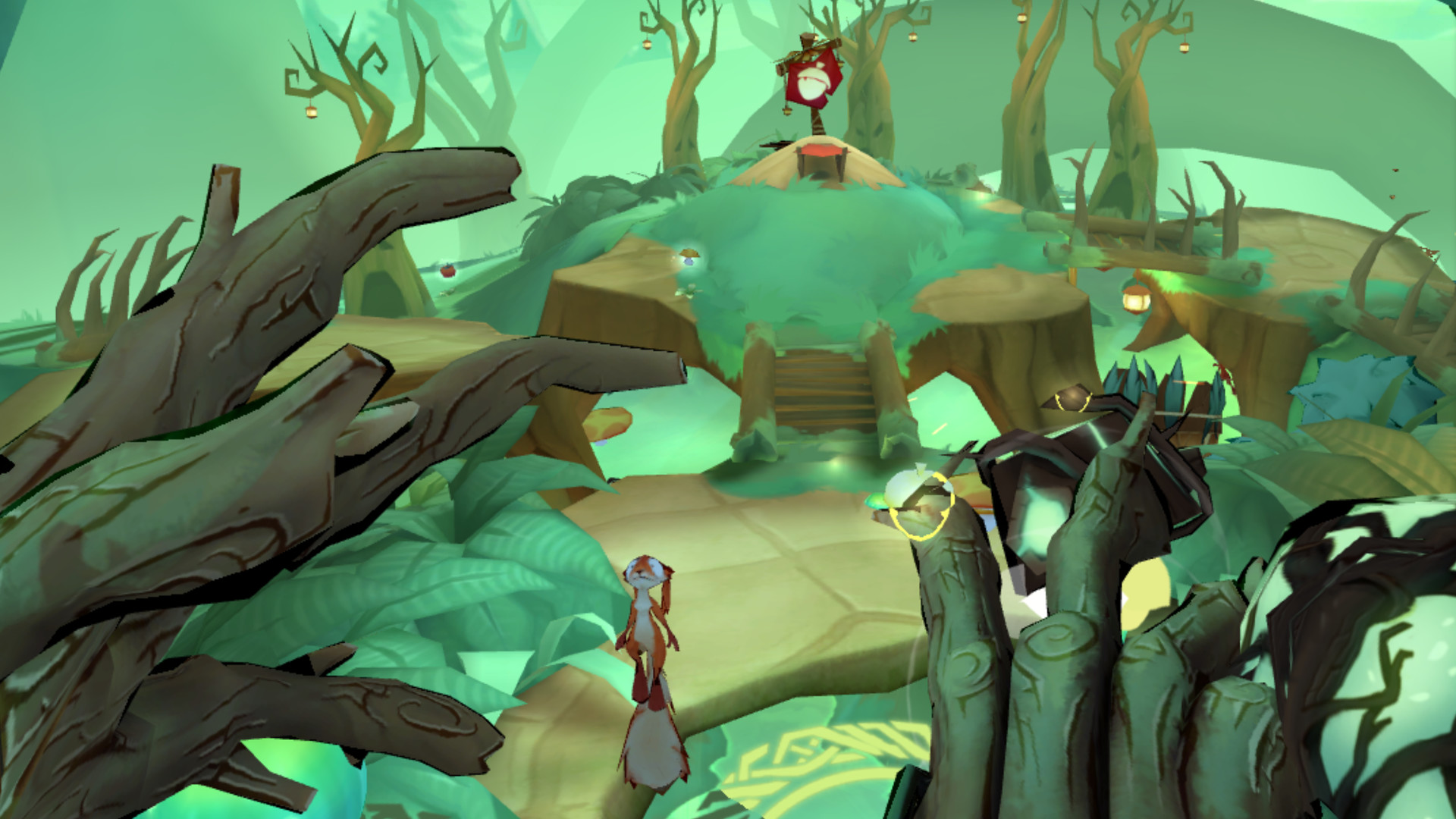 Oculus Quest 游戏《松鼠大作战》Acron Attack of the Squirrels Acron Attack of the Squirrels VR Oculus Meta Quest all-in-one multiplayer game
