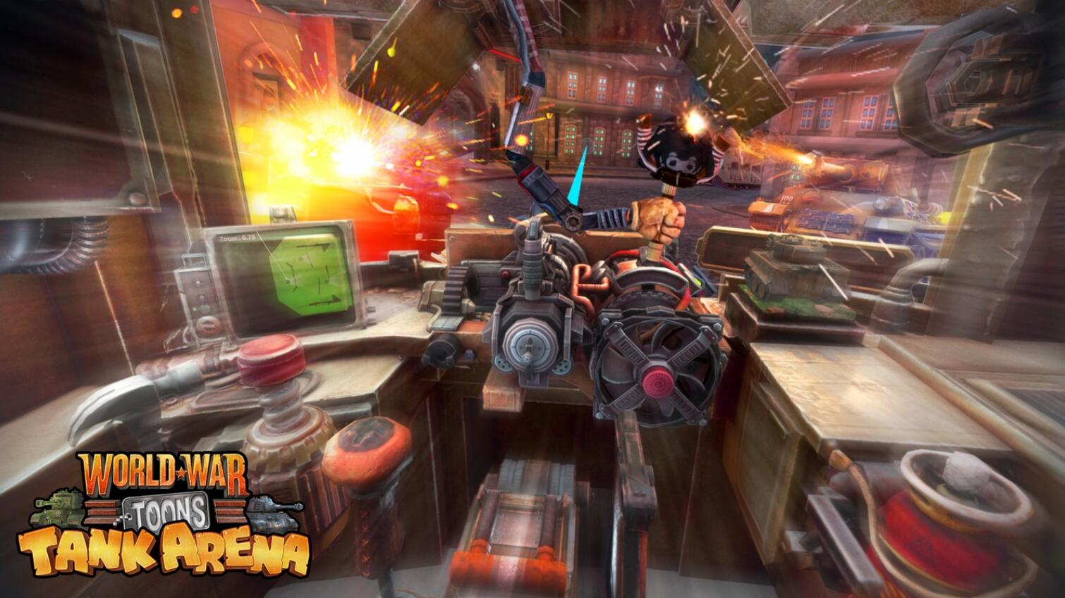 World War Toons Tank Arena VR Oculus Meta Quest game