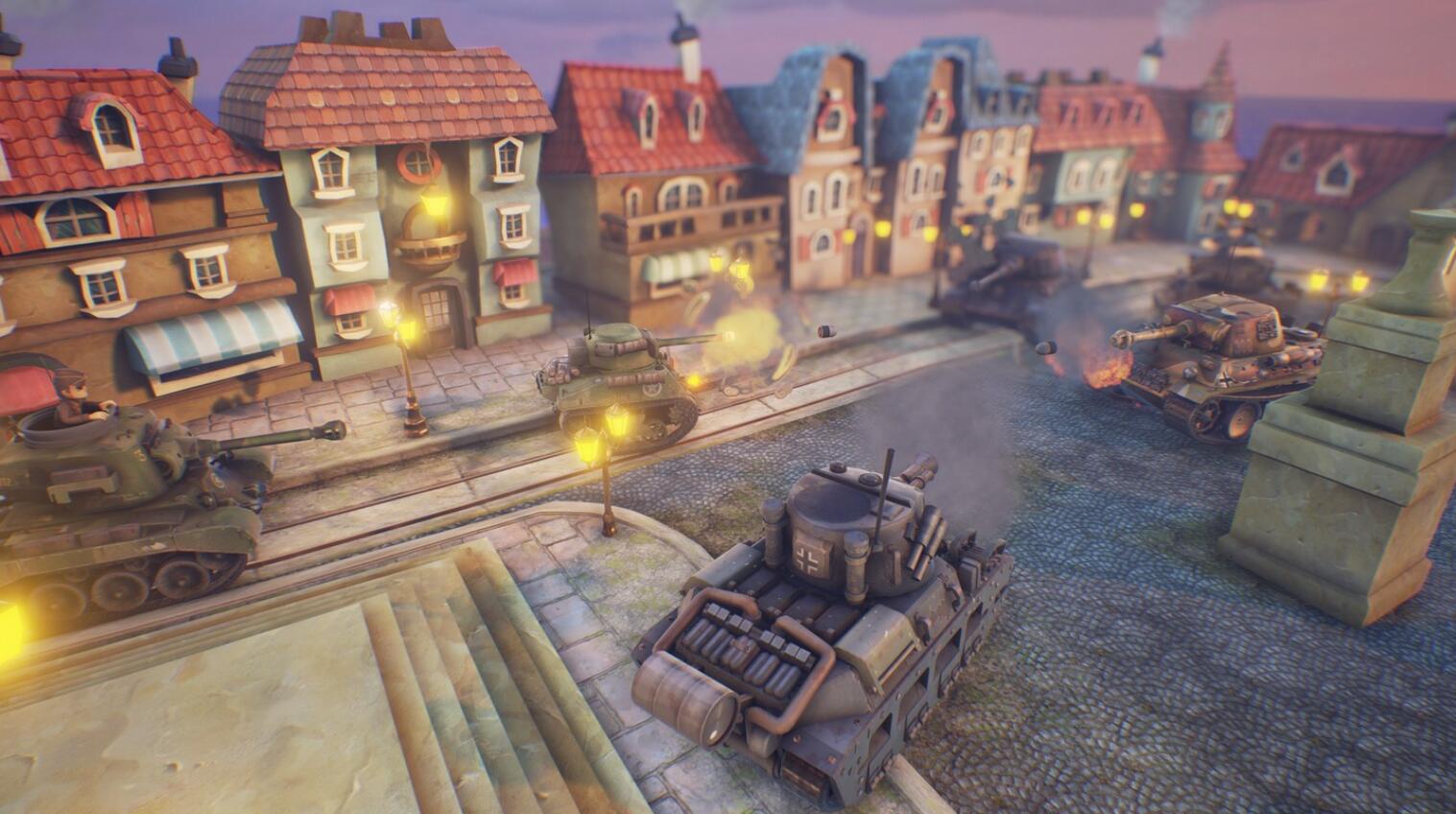 World War Toons Tank Arena VR Oculus Meta Quest game