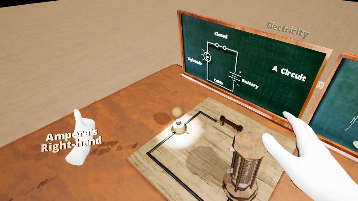 Oculus Quest 教育《磁铁实验》Faradays Magnets Faradays Magnets VR Oculus Meta Quest education game
