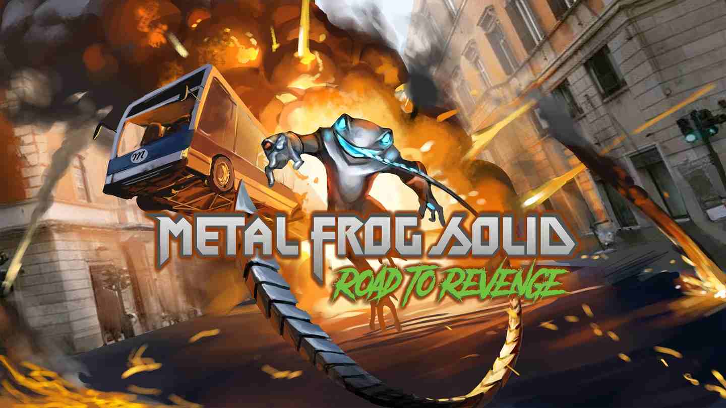 Oculus Quest 游戏《金属青蛙:复仇之路》Metal Frog Solid : Road to Revenge VR Metal Frog Solid Road to Revenge Oculus Meta Quest VR game