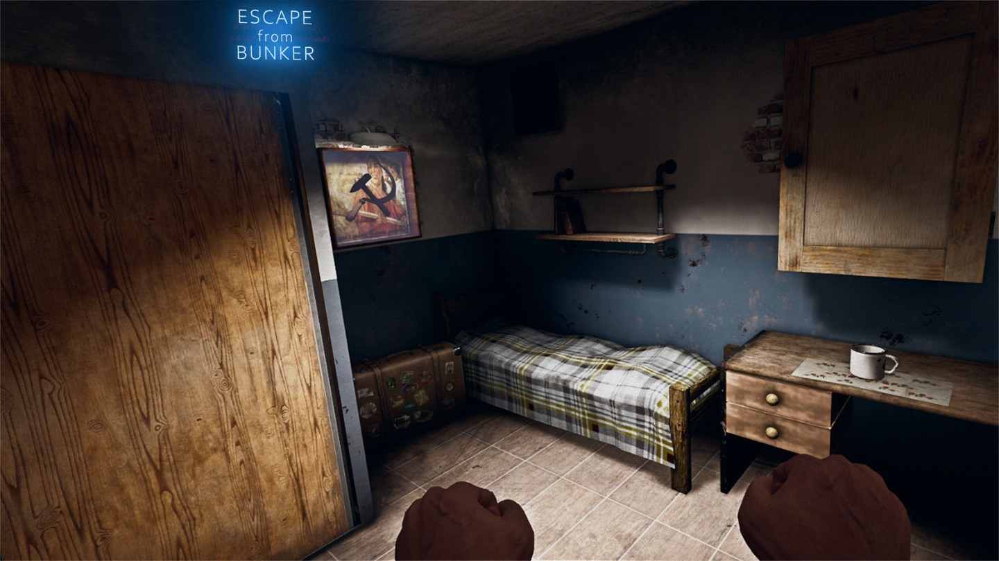 Oculus Quest 游戏《逃离地堡》Escape from bunker Escape the Bunker VR Oculus Meta Quest adventure game