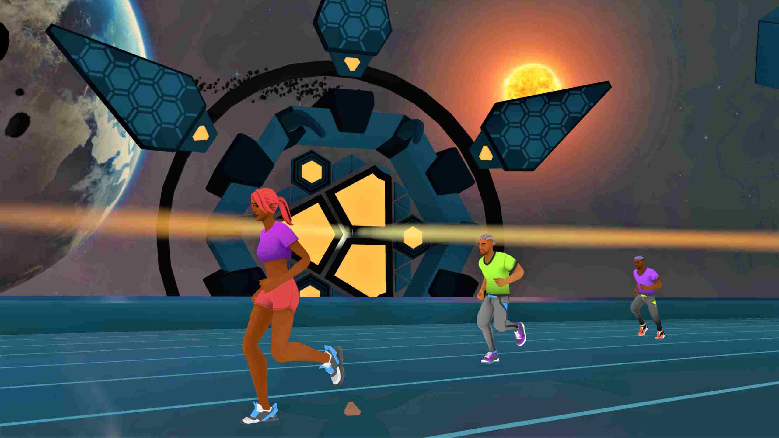 Oculus Quest 游戏《虚拟世界跑步》Octonic Octonic-Virtual World Running Oculus Meta Quest VR game