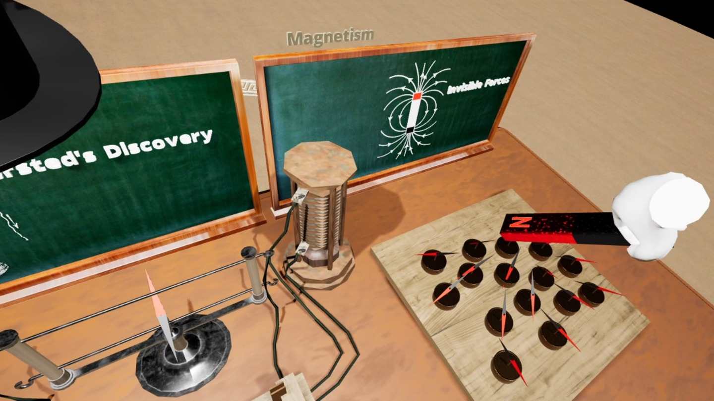 Oculus Quest 教育《磁铁实验》Faradays Magnets Faradays Magnets VR Oculus Meta Quest education game