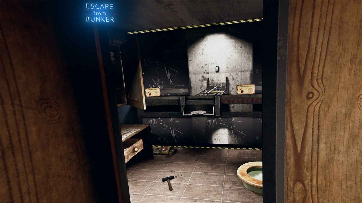 Oculus Quest 游戏《逃离地堡》Escape from bunker Escape the Bunker VR Oculus Meta Quest adventure game