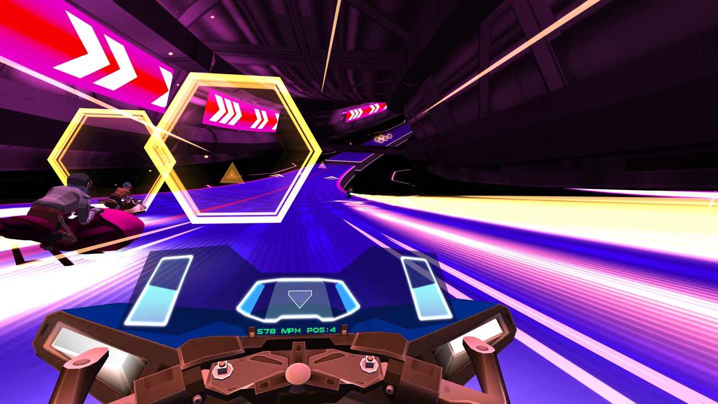 Meta Quest 游戏《极限虚空赛车》Void Racer Extreme Void Racer VR Oculus Meta Quest racing game