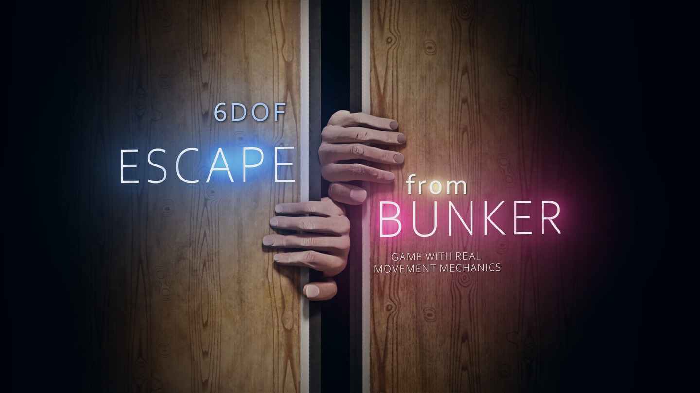 Oculus Quest 游戏《逃离地堡》Escape from bunker Escape the Bunker VR Oculus Meta Quest adventure game