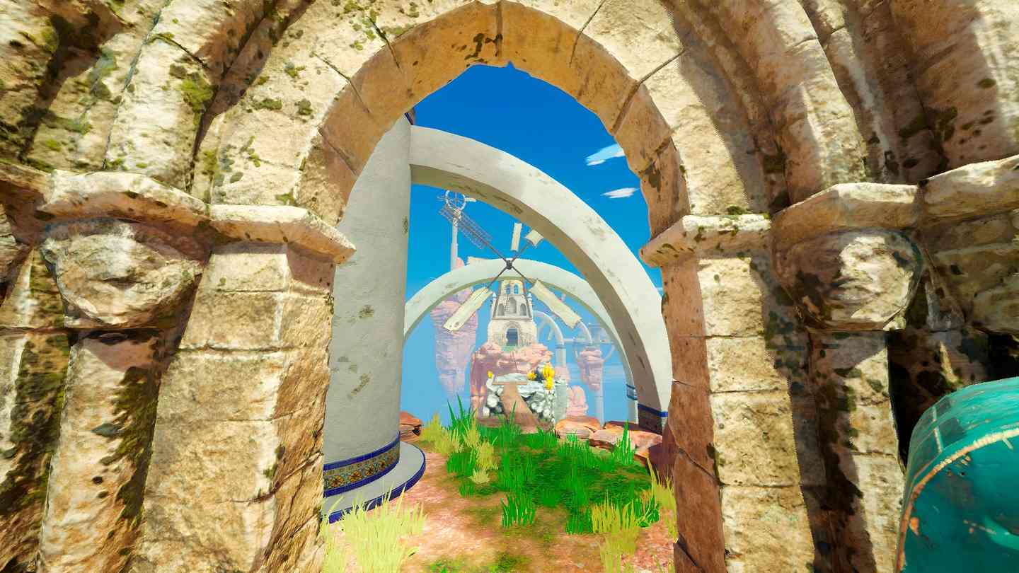 Oculus Quest 游戏《云中漫步》Highline Highline VR Oculus Meta Quest adventure game
