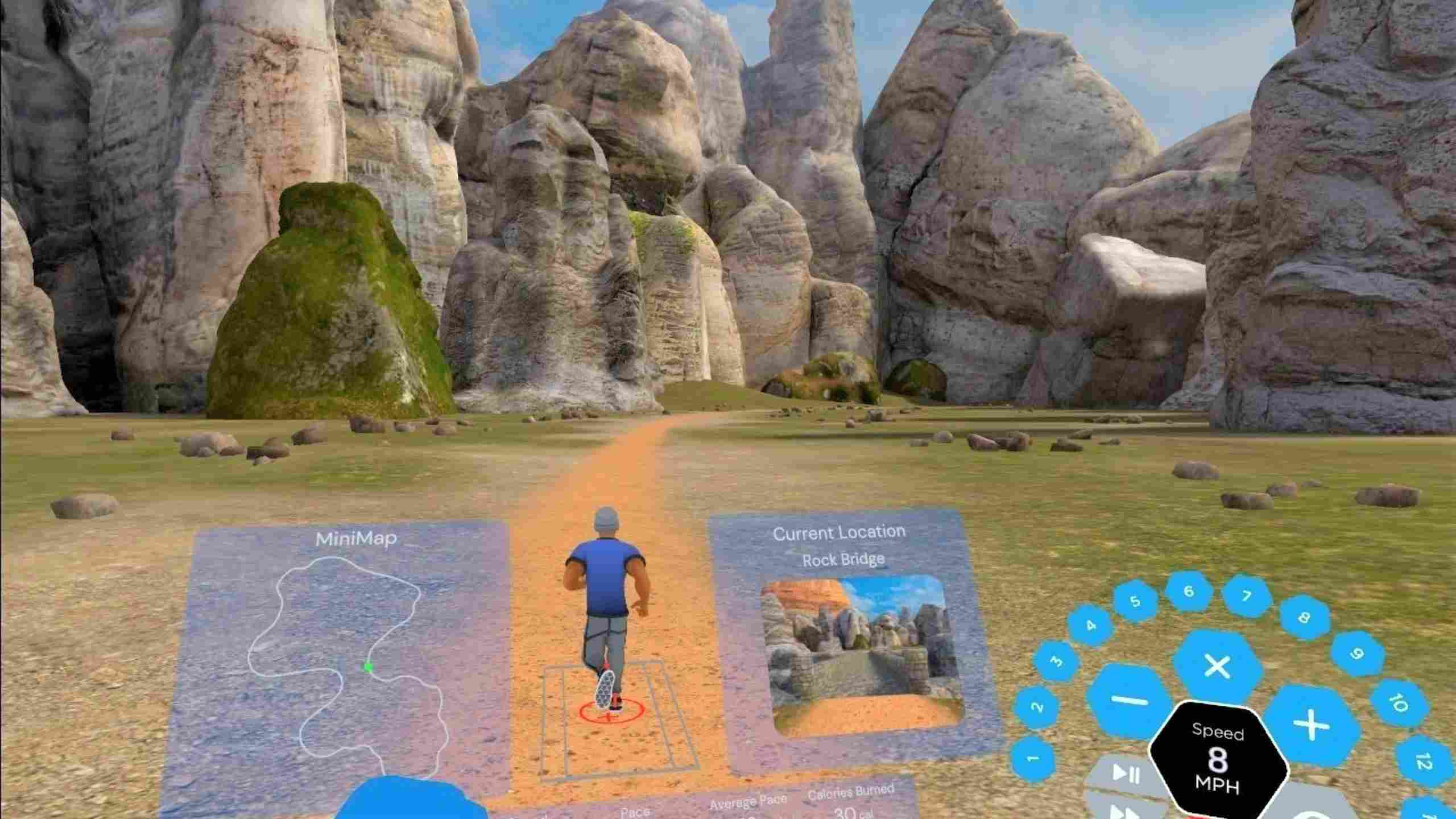 Oculus Quest 游戏《虚拟世界跑步》Octonic Octonic-Virtual World Running Oculus Meta Quest VR game