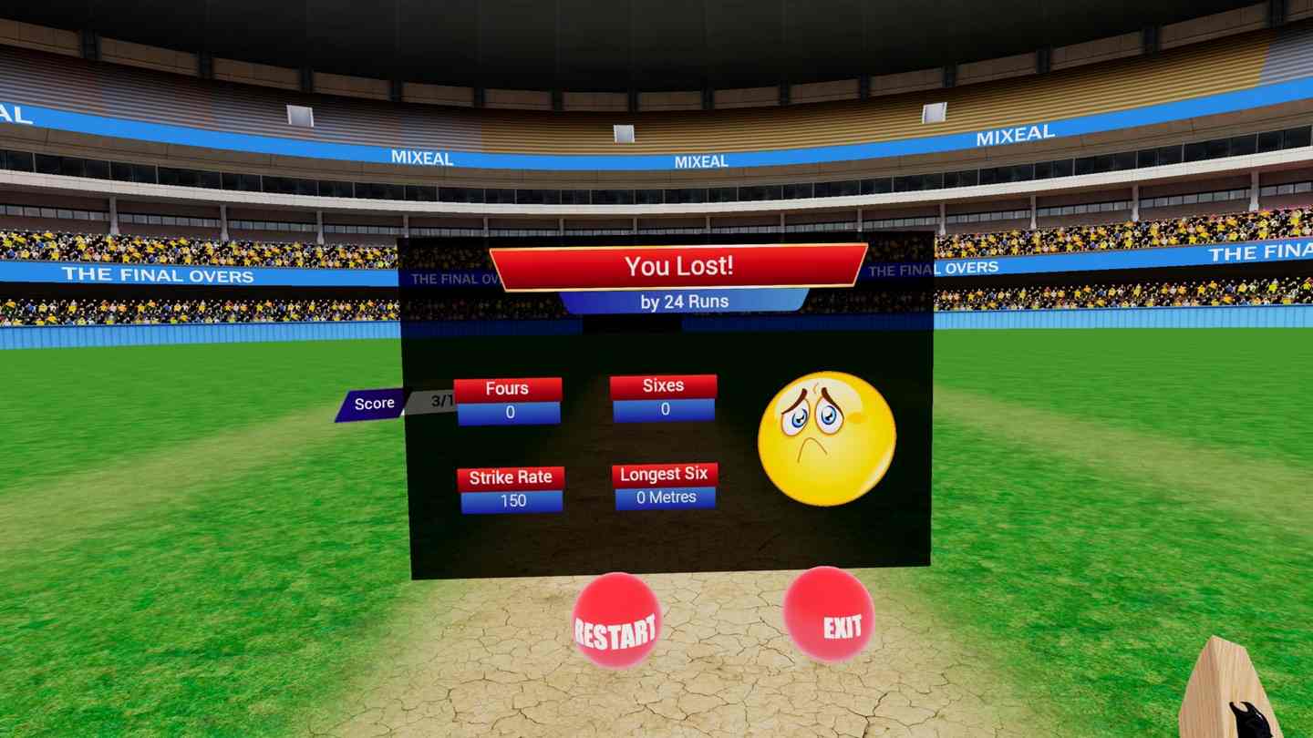 Oculus Quest 游戏《板球比赛》The Final Overs Final Overs-VR Cricket Oculus Meta Quest VR