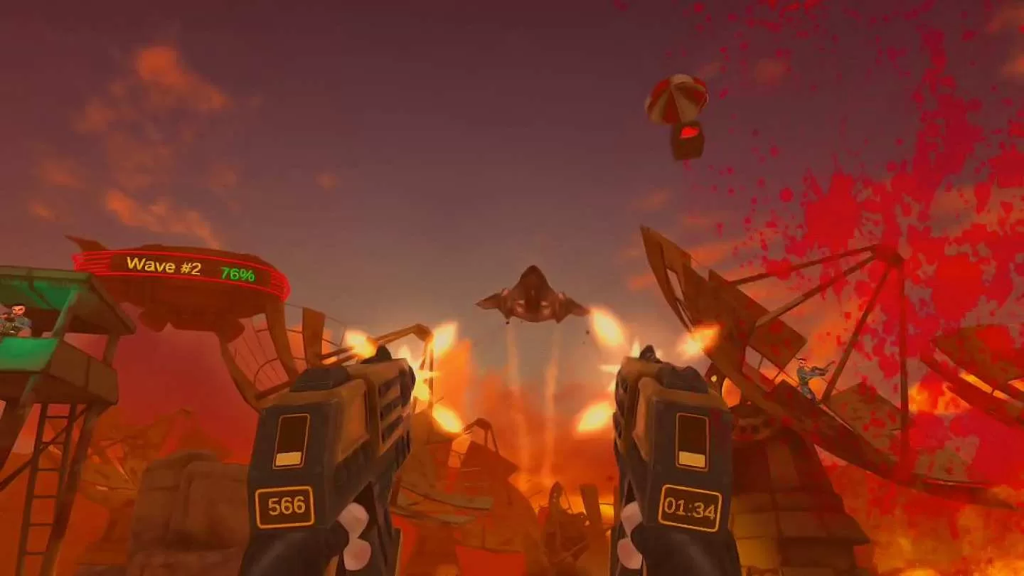 Oculus Quest 游戏《Epiviosis VR》生存 Epiviosis VR Oculus Meta Quest shooting game