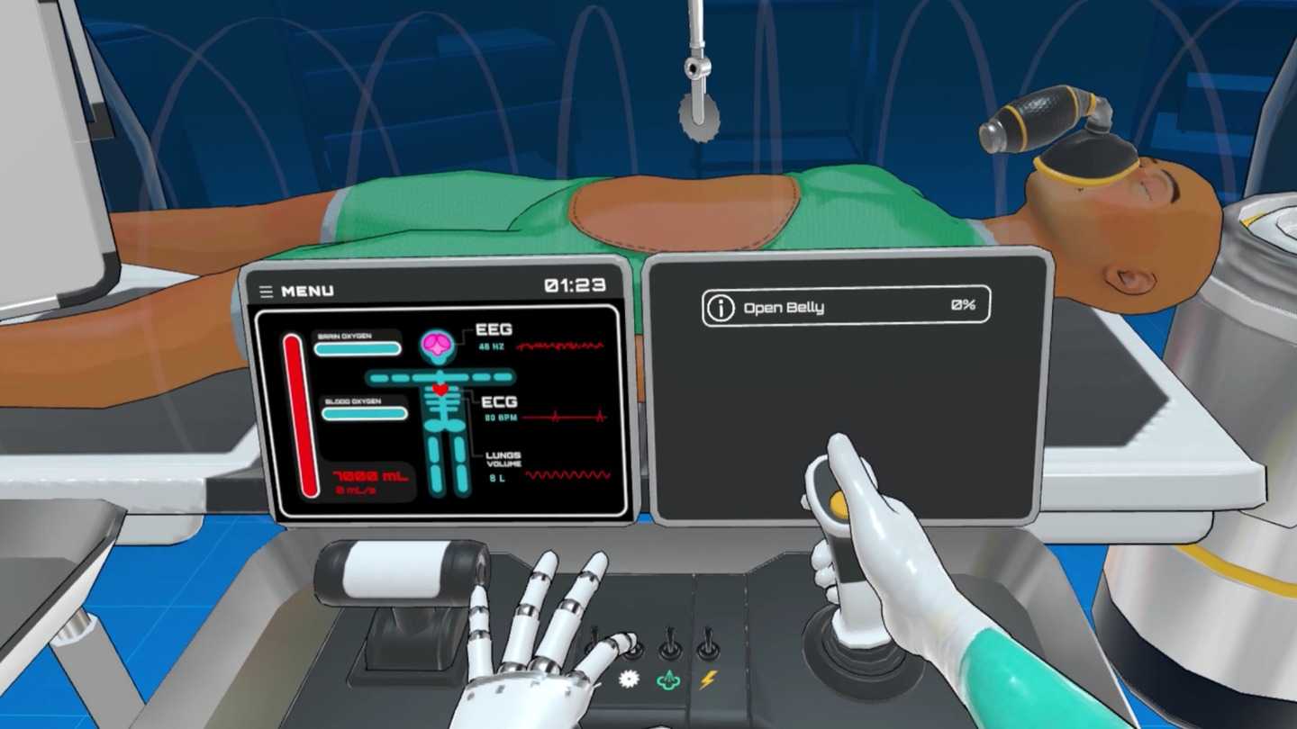 Oculus Quest 游戏《外科医生》Surgineer Surgineer VR Oculus Meta Quest simulation game