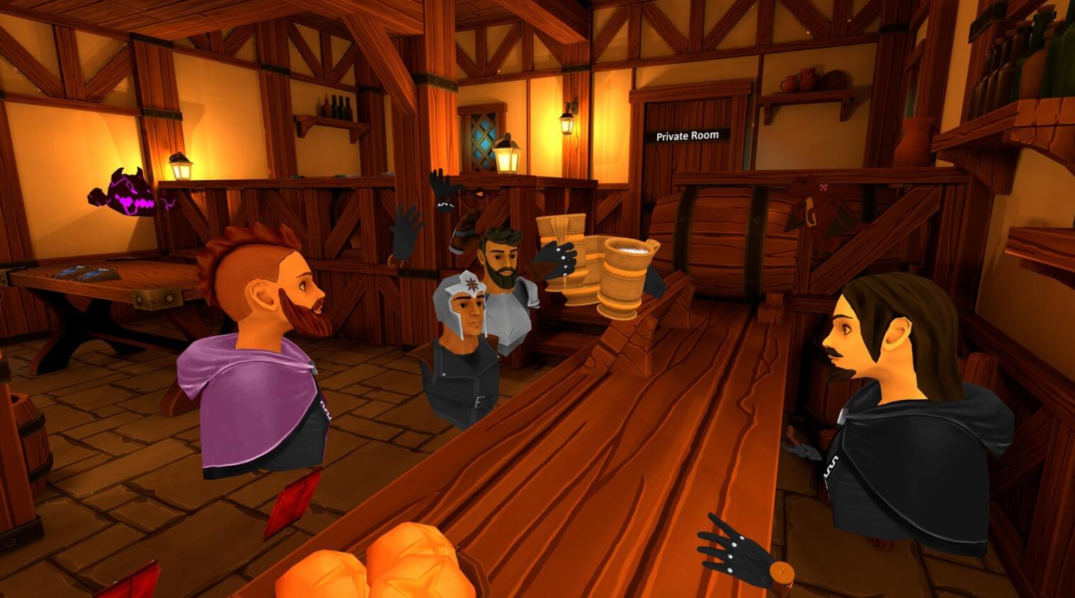 Oculus Quest 游戏《卡牌与酒杯》Cards & Tankards Cards & Tankards VR Oculus Meta Quest puzzle game