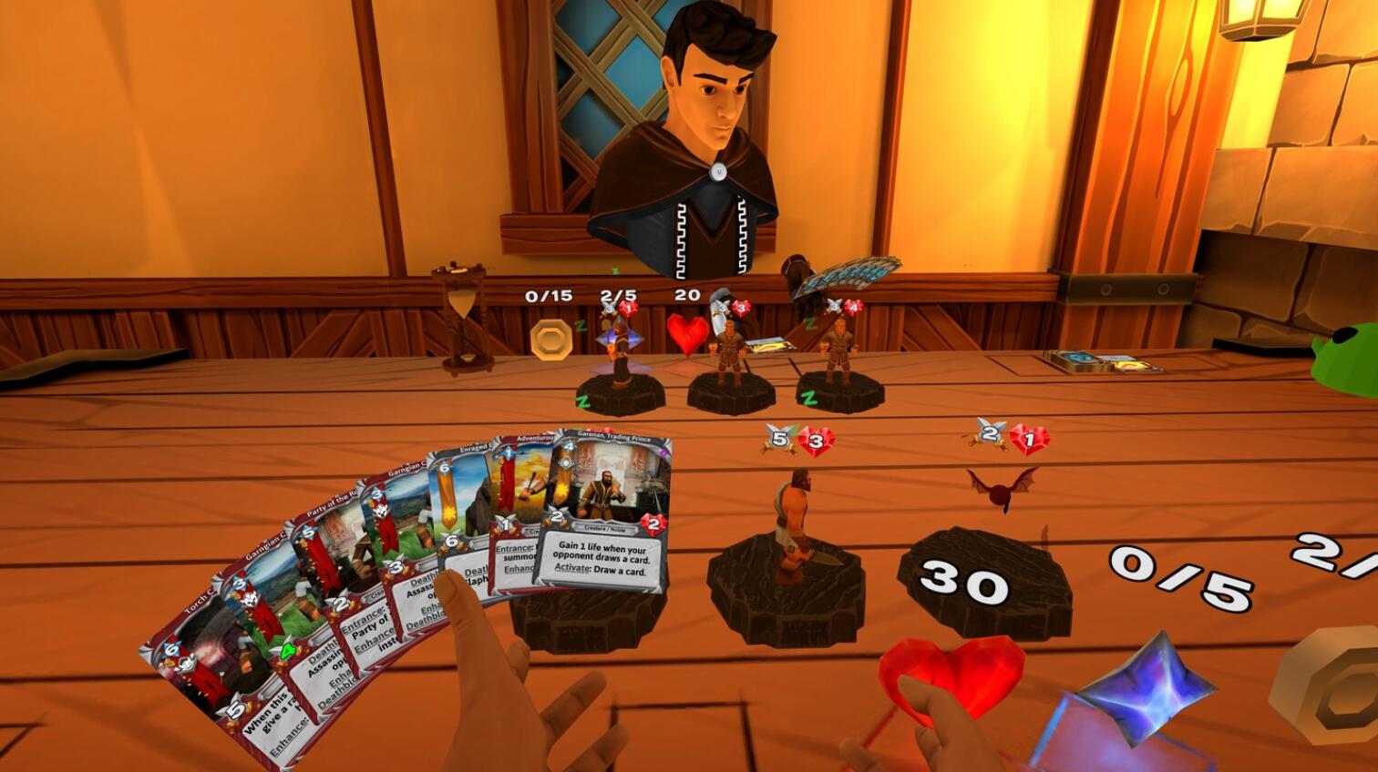Oculus Quest 游戏《卡牌与酒杯》Cards & Tankards Cards & Tankards VR Oculus Meta Quest puzzle game