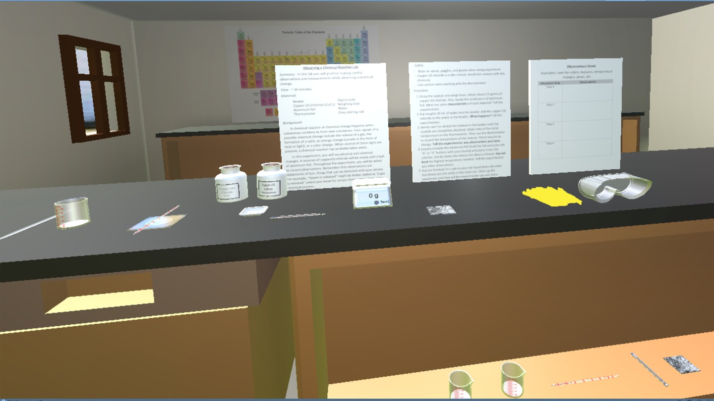 Oculus Quest 游戏《The VR Chemistry Lab》化学实验室 VR Chemistry Lab Oculus Meta Quest VR