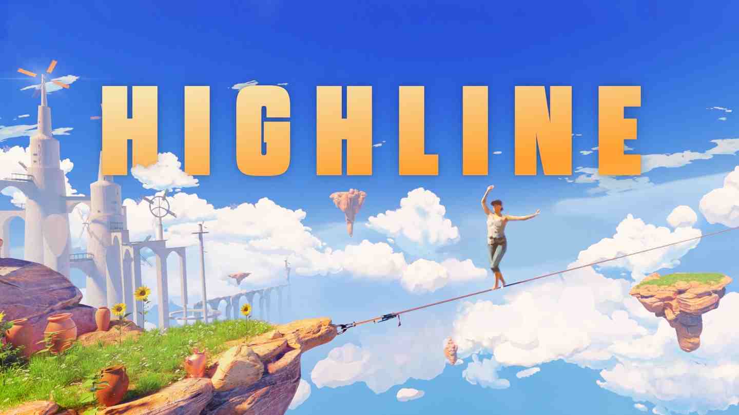 Oculus Quest 游戏《云中漫步》Highline Highline VR Oculus Meta Quest adventure game