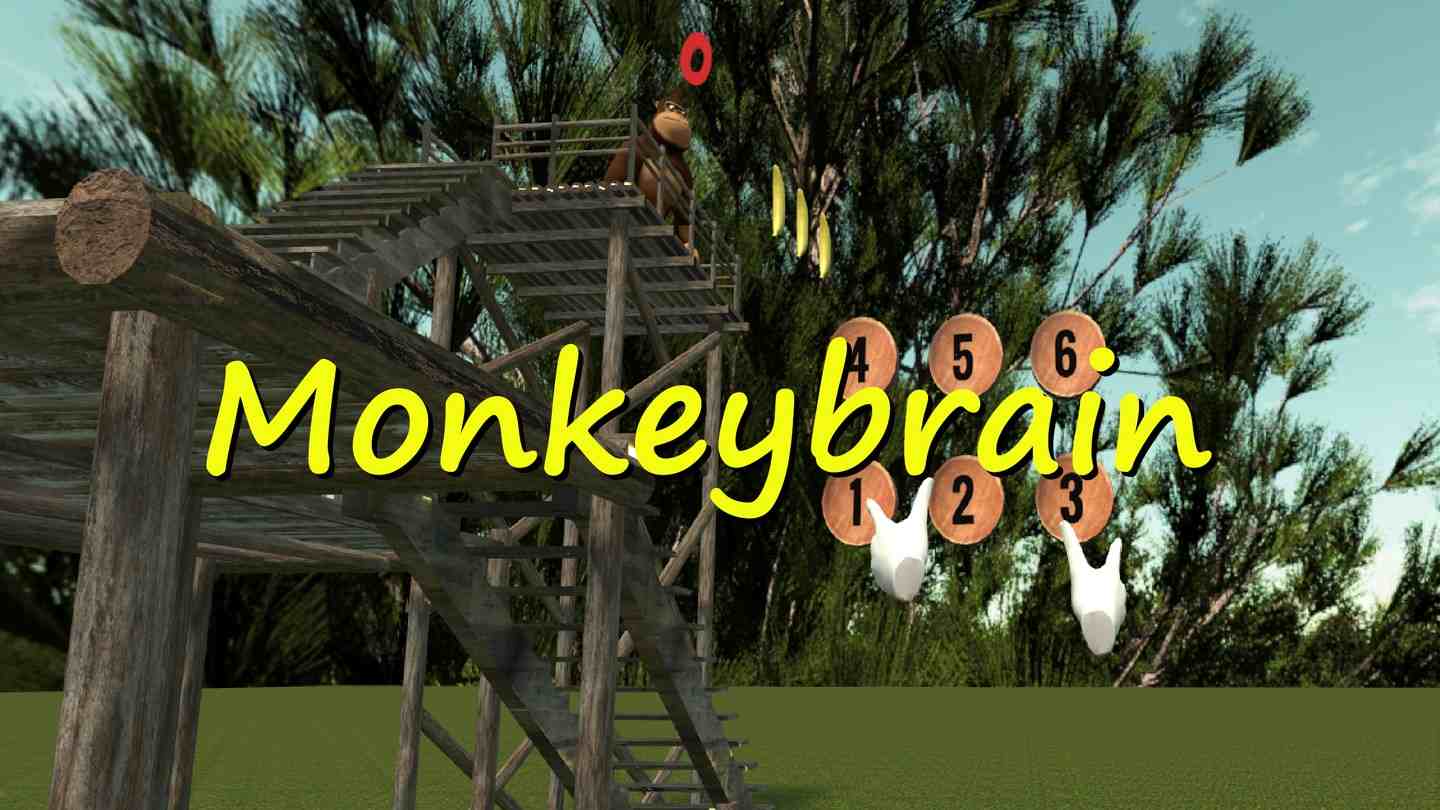 Oculus Quest 游戏《猴脑VR》MonkeybrainVR Monkeybrain Oculus Meta Quest VR game