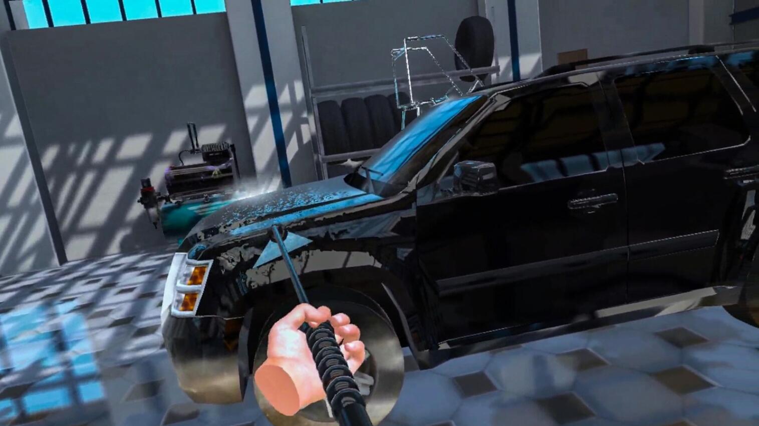 Oculus Quest 游戏《专业洗车》PRO Car Wash Pro Car Wash VR Oculus Meta Quest simulation game