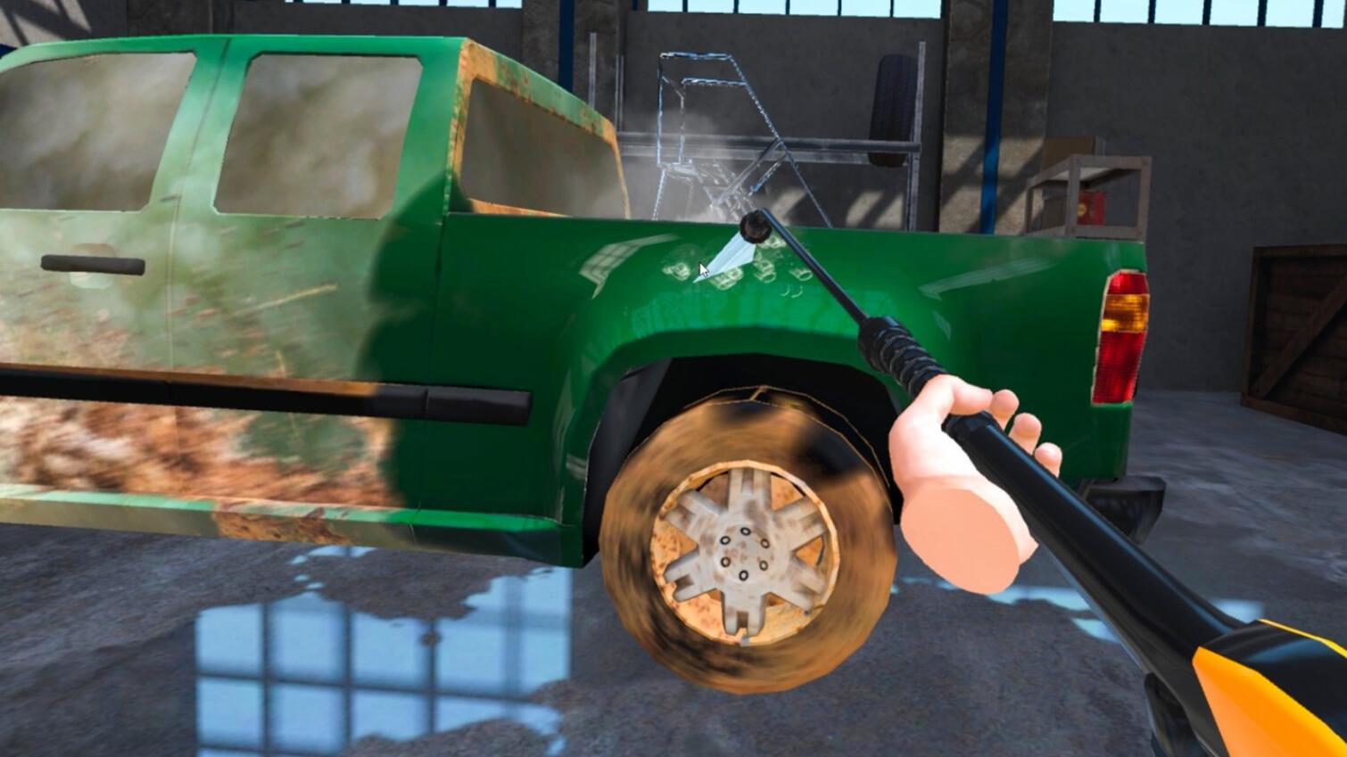 Oculus Quest 游戏《专业洗车》PRO Car Wash Pro Car Wash VR Oculus Meta Quest simulation game