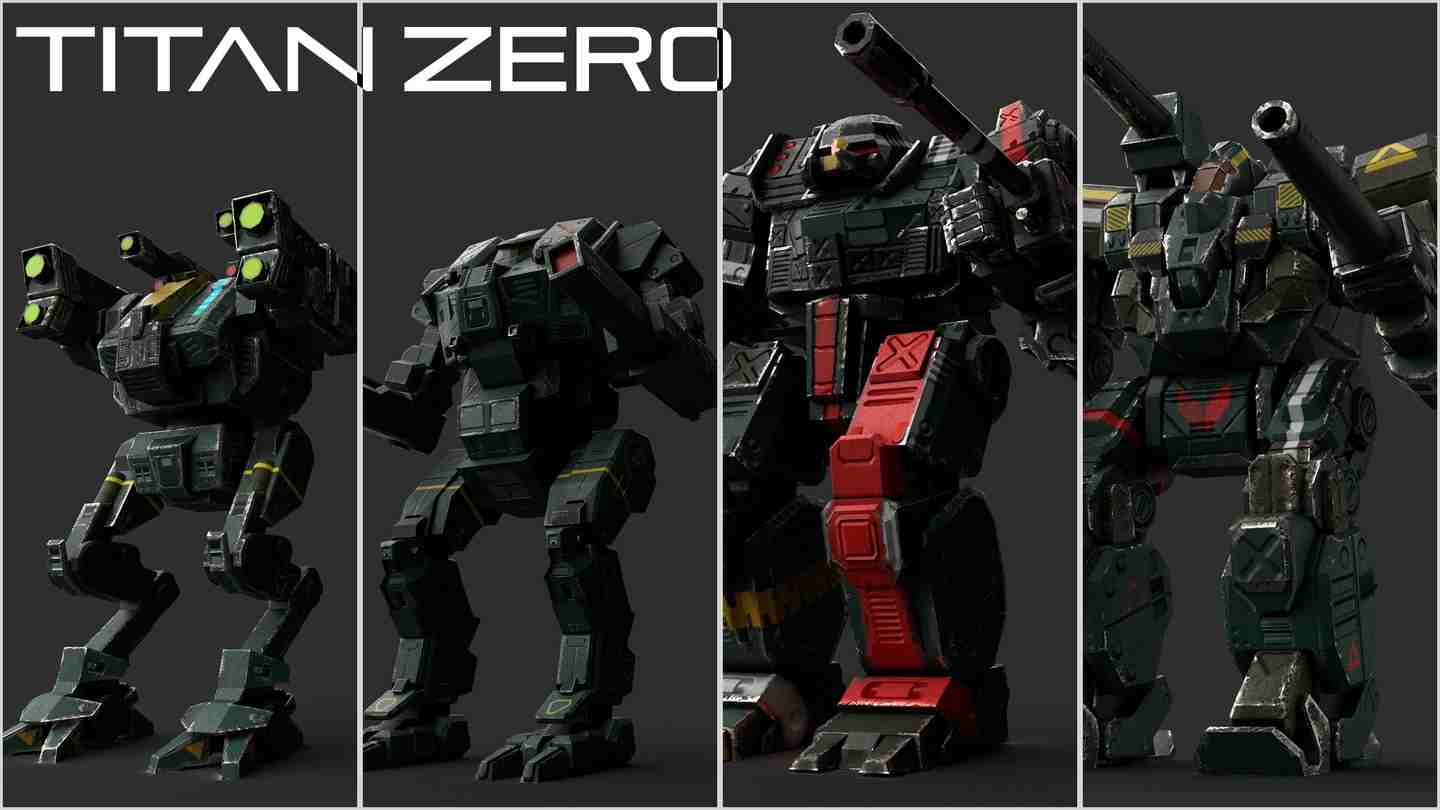 Oculus Quest 游戏《泰坦零号》TitanZero Titan Zero VR Oculus Meta Quest shooting game