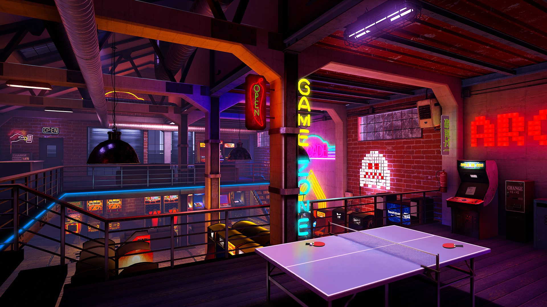 Meta Quest 游戏《VR乒乓球专业版》VR Ping Pong Pro VR Ping Pong Pro Oculus Meta Quest sports game