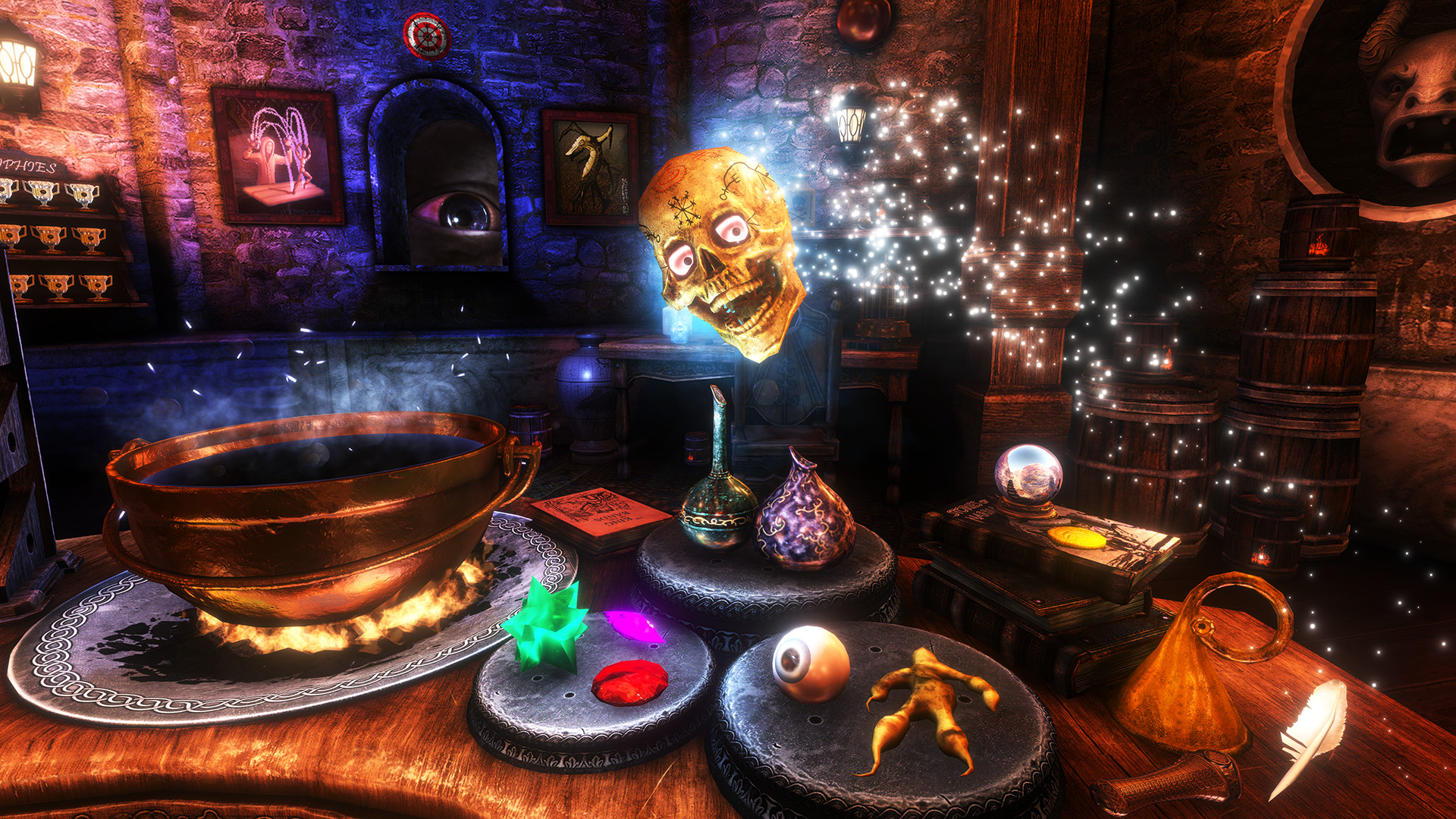 Meta Quest 游戏《巫师华尔兹》Waltz of the Wizard – Natural Magic Waltz of the Wizard-Natural Magic Oculus VR Meta Quest puzzle game