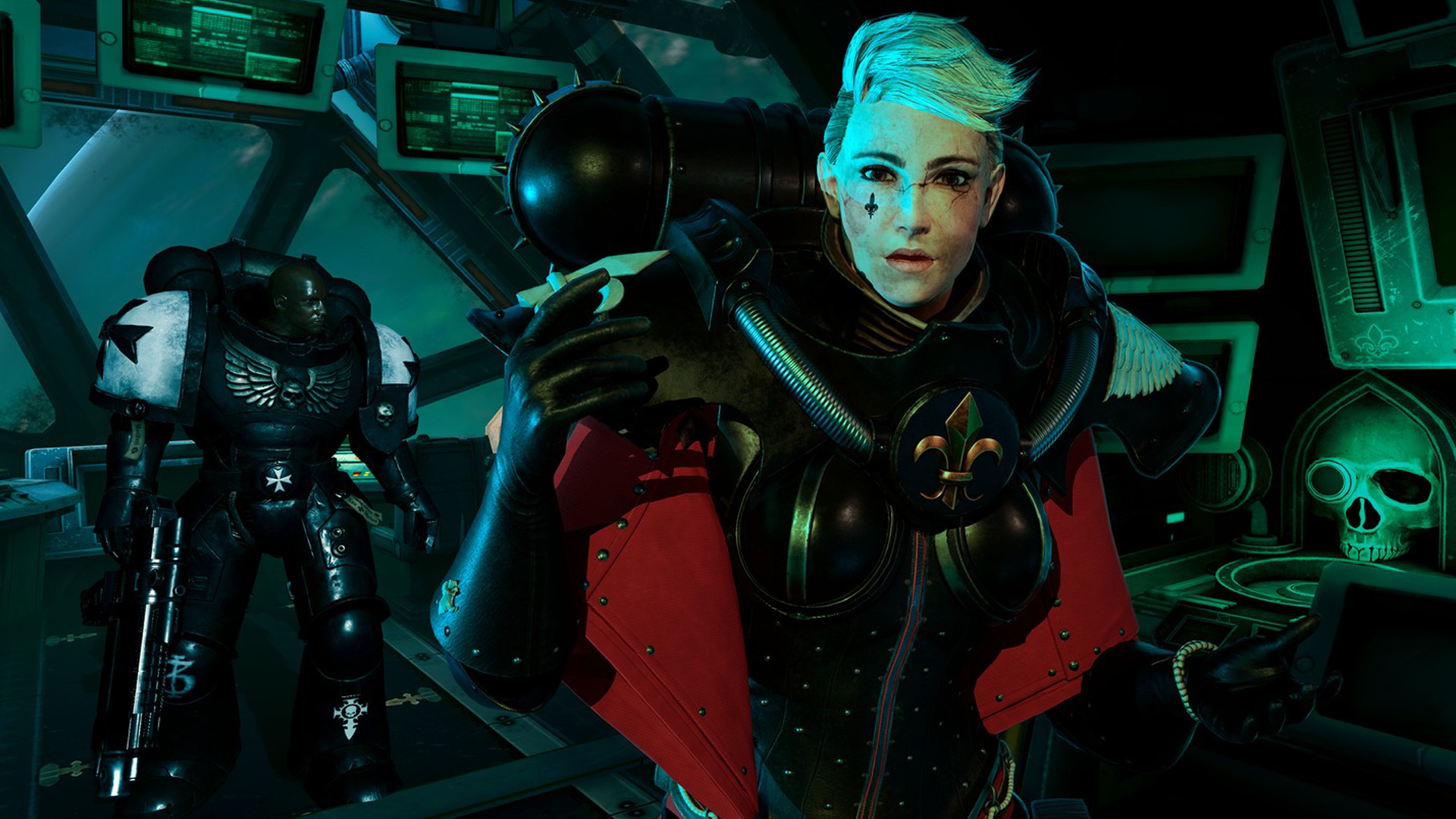 Oculus Quest 游戏《战锤 40K:战斗姐妹》Warhammer 40,000:Battle Sister Warhammer 40000 Battle Sister VR Oculus Meta Quest shooting game