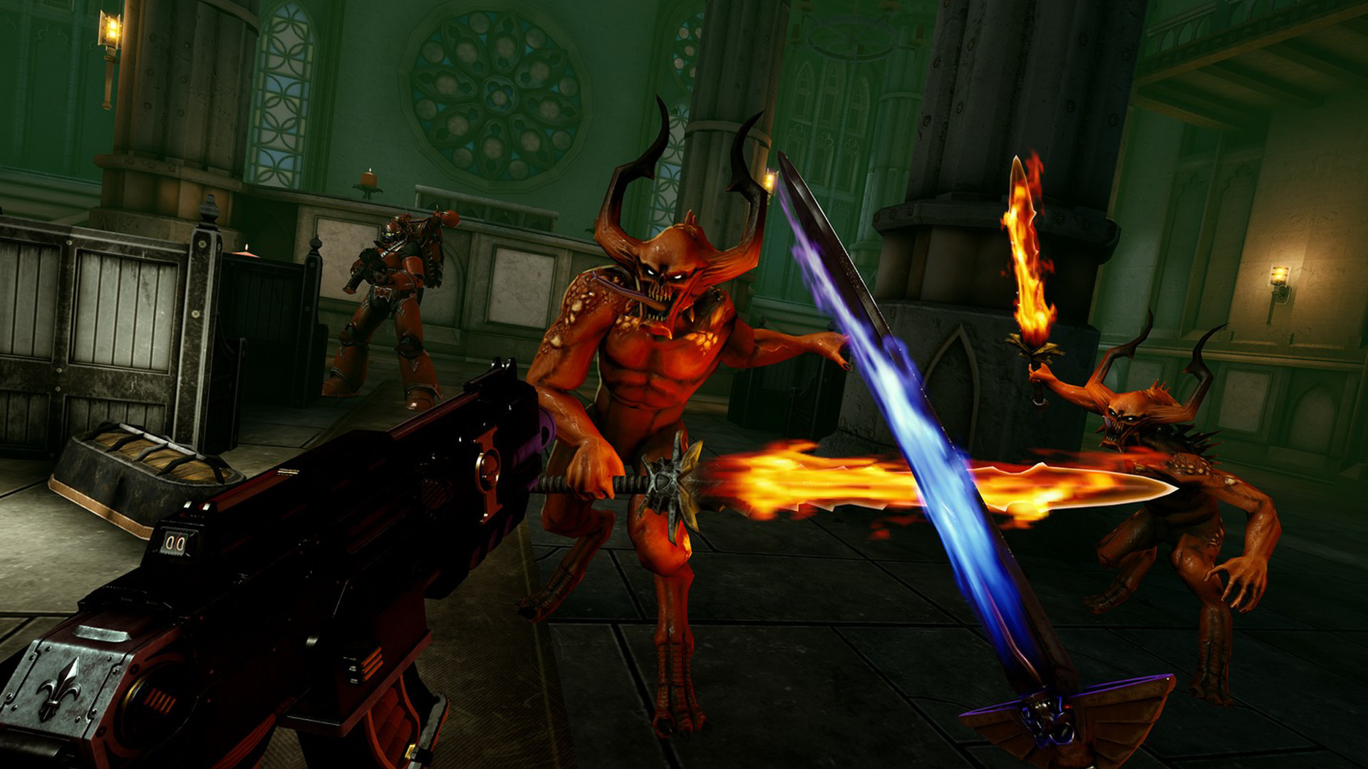 Oculus Quest 游戏《战锤 40K:战斗姐妹》Warhammer 40,000:Battle Sister Warhammer 40000 Battle Sister VR Oculus Meta Quest shooting game