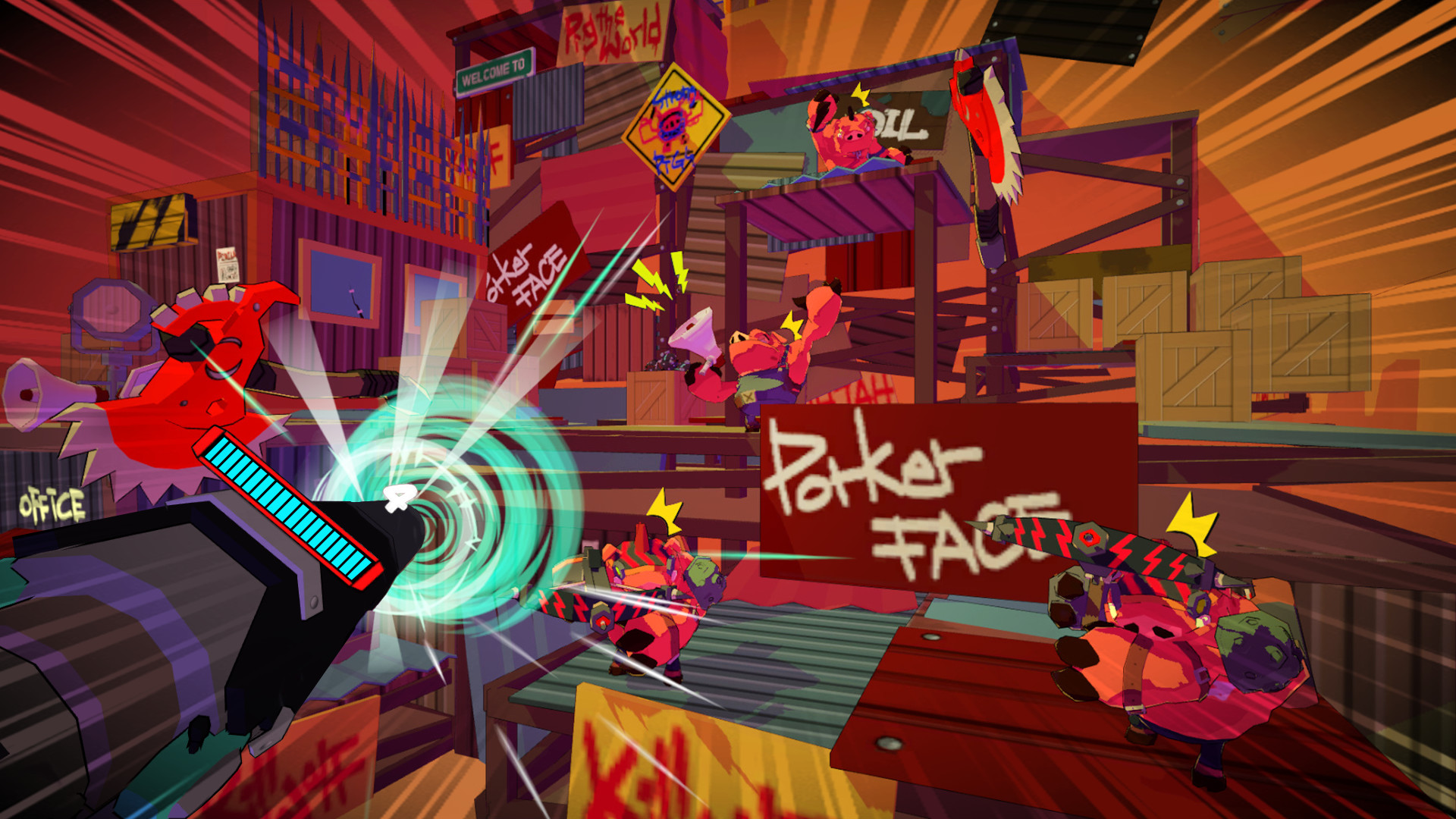 Oculus Quest 游戏《狼和猪VR》Wolf and Pigs VR Wolf and Pigs-Out for Vengeance VR Oculus Meta Quest fighting game