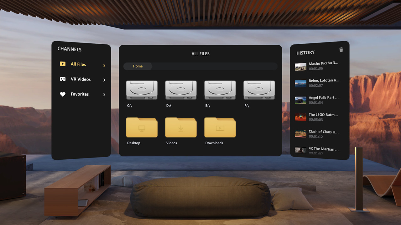 Oculus Quest 应用《SkyBox VR》最优秀的vr视频播放器 SkyBox VR-The best VR video player Oculus Meta Quest