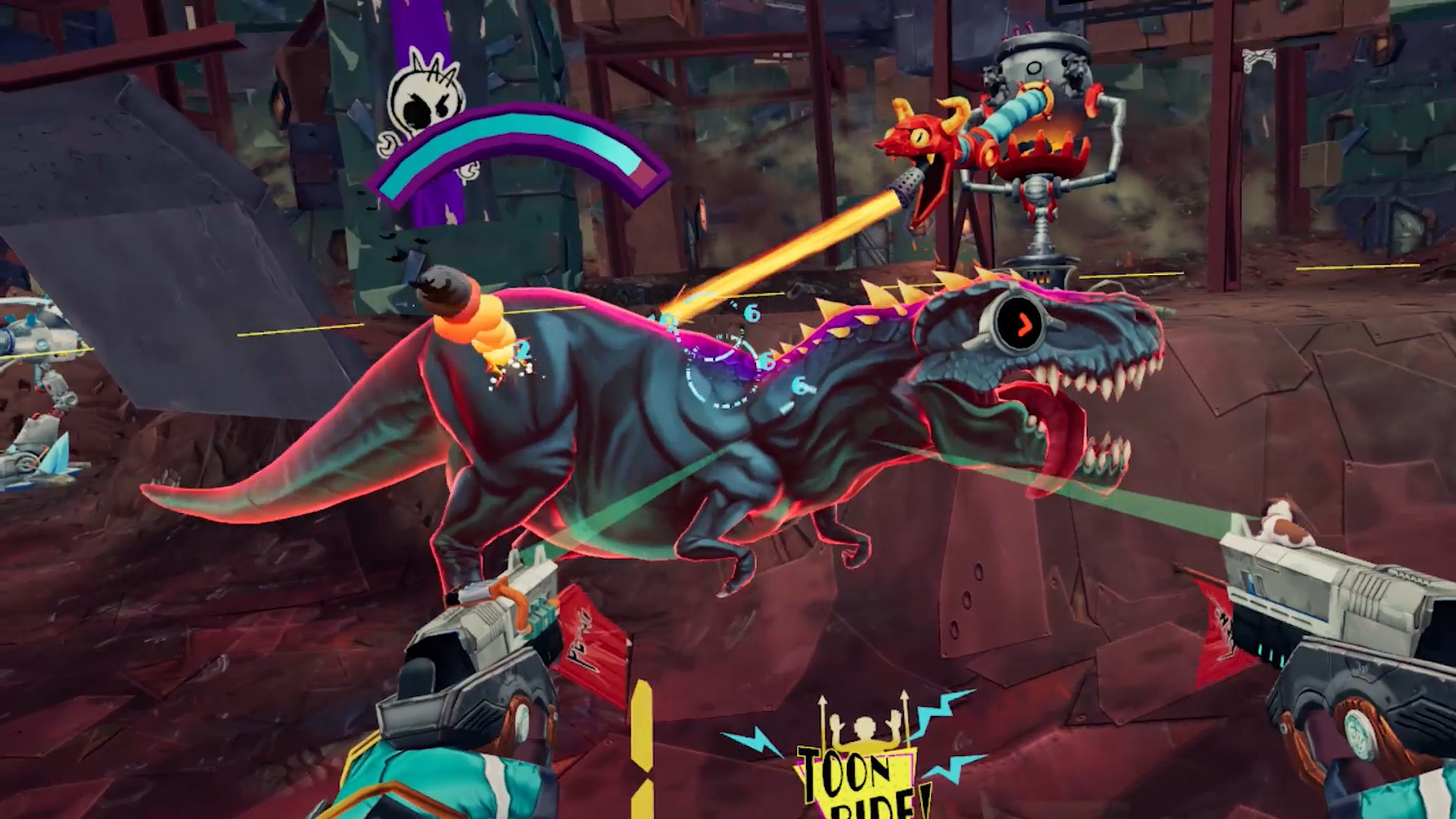 Oculus Quest 游戏《卡通头船长 vs 来自外太空的朋克VR》Captain ToonHead vs the Punks from Outer Space Captain ToonHead vs The Punks from Outer Space VR Oculus Meta Quest shooting game