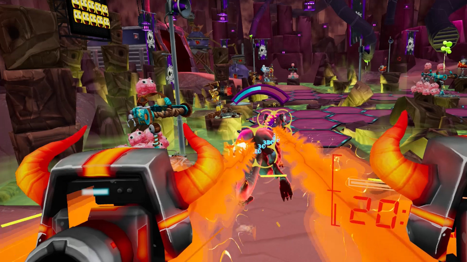 Oculus Quest 游戏《卡通头船长 vs 来自外太空的朋克VR》Captain ToonHead vs the Punks from Outer Space Captain ToonHead vs The Punks from Outer Space VR Oculus Meta Quest shooting game