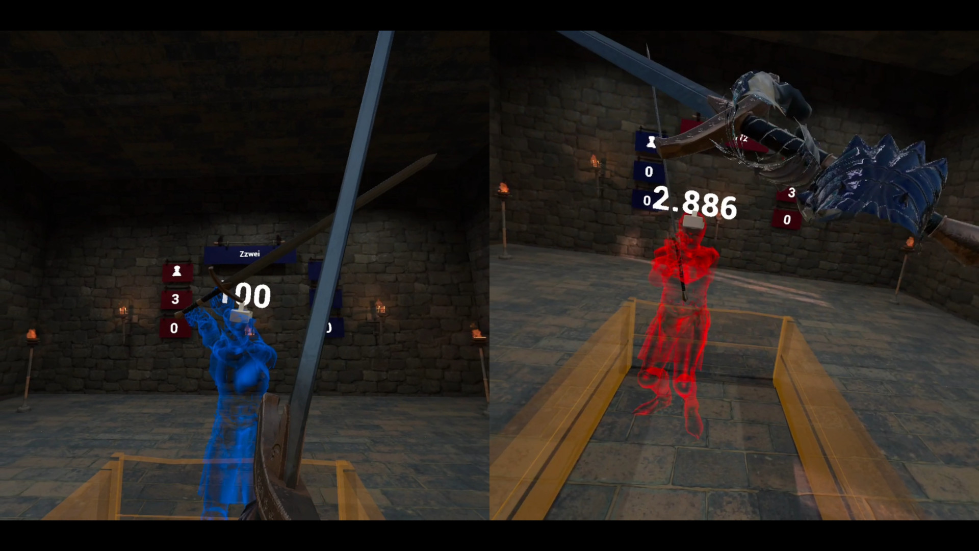 Oculus Quest 游戏《Facing VR》剑斗 Facing VR Oculus Meta Quest fighting game