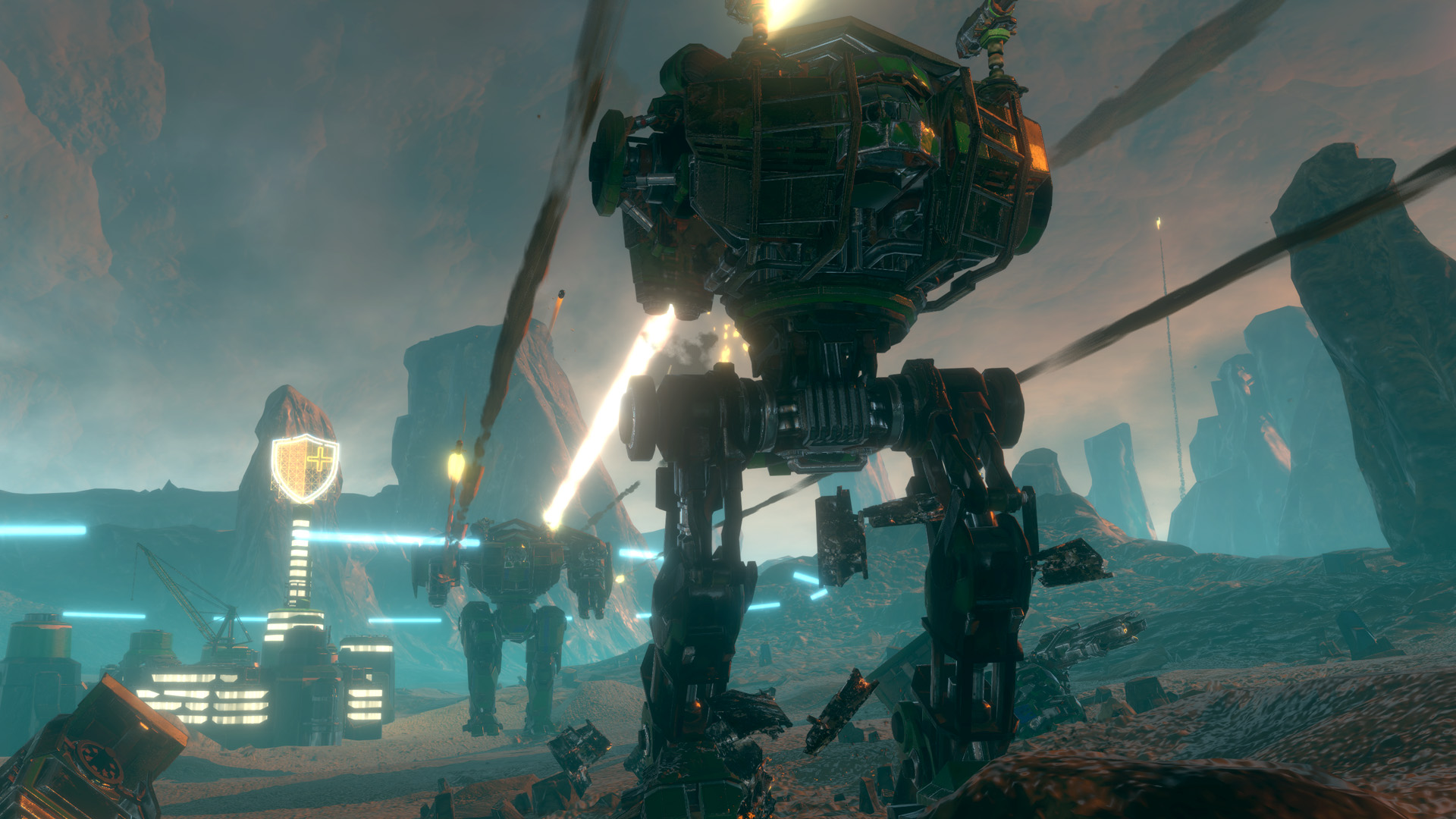 Oculus Quest 游戏《沃克斯机甲》Vox Machinae Vox Machinae Oculus Meta Quest VR game