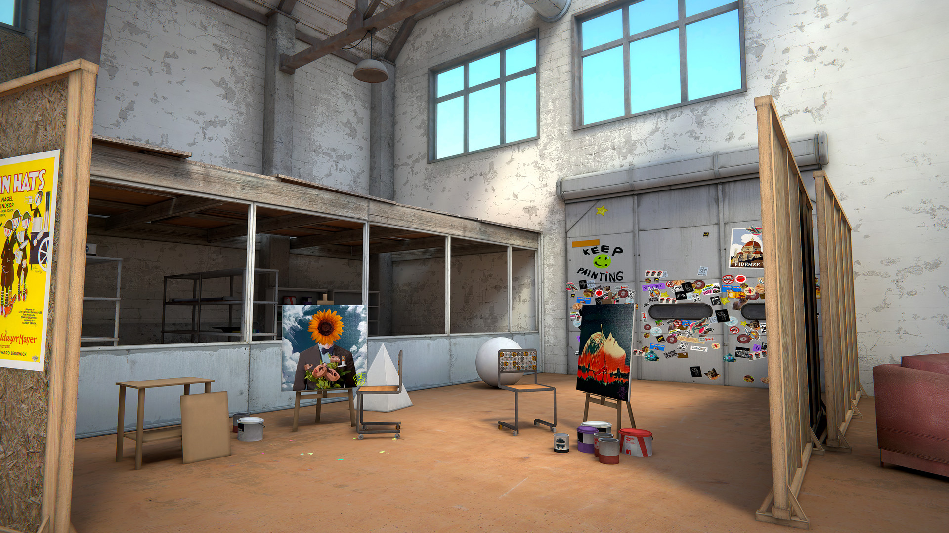 Oculus Quest 游戏《绘画模拟器》Painting VR Painting VR Oculus Meta Quest game
