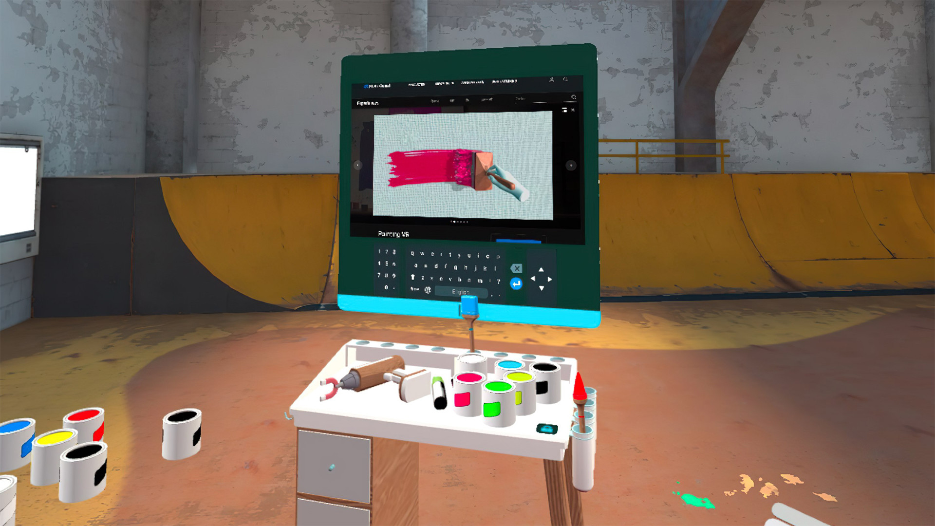 Oculus Quest 游戏《绘画模拟器》Painting VR Painting VR Oculus Meta Quest game