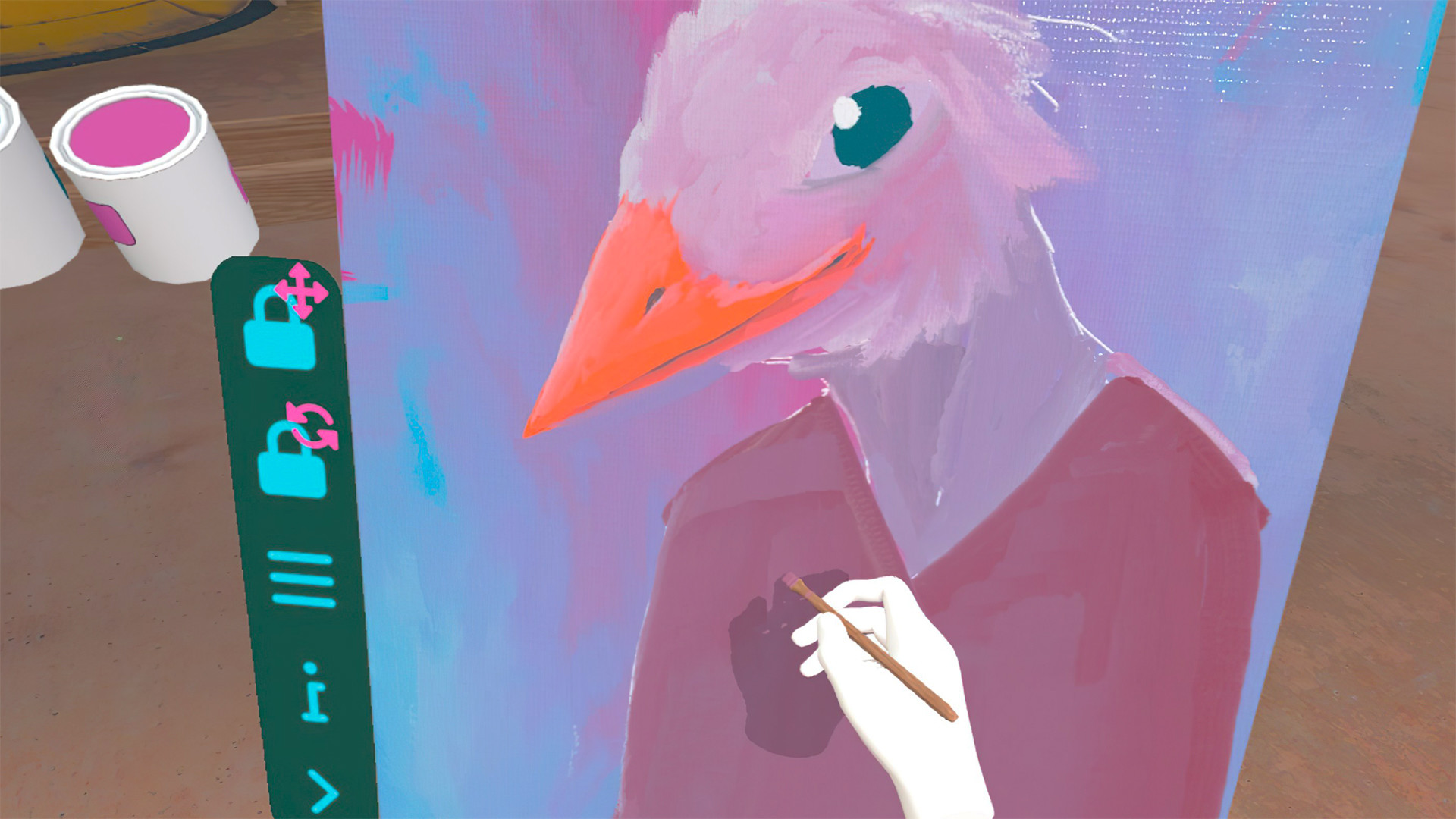 Oculus Quest 游戏《绘画模拟器》Painting VR Painting VR Oculus Meta Quest game