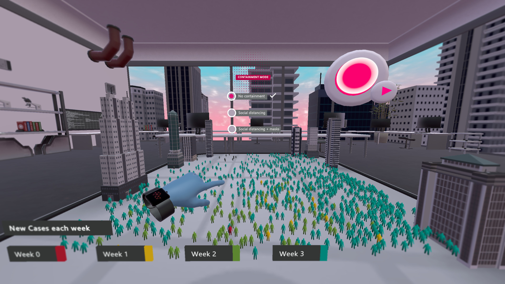 Oculus Quest 游戏《病毒模拟器》Pandemic by Prisms Pandemic by Prisms Oculus Meta Quest VR game