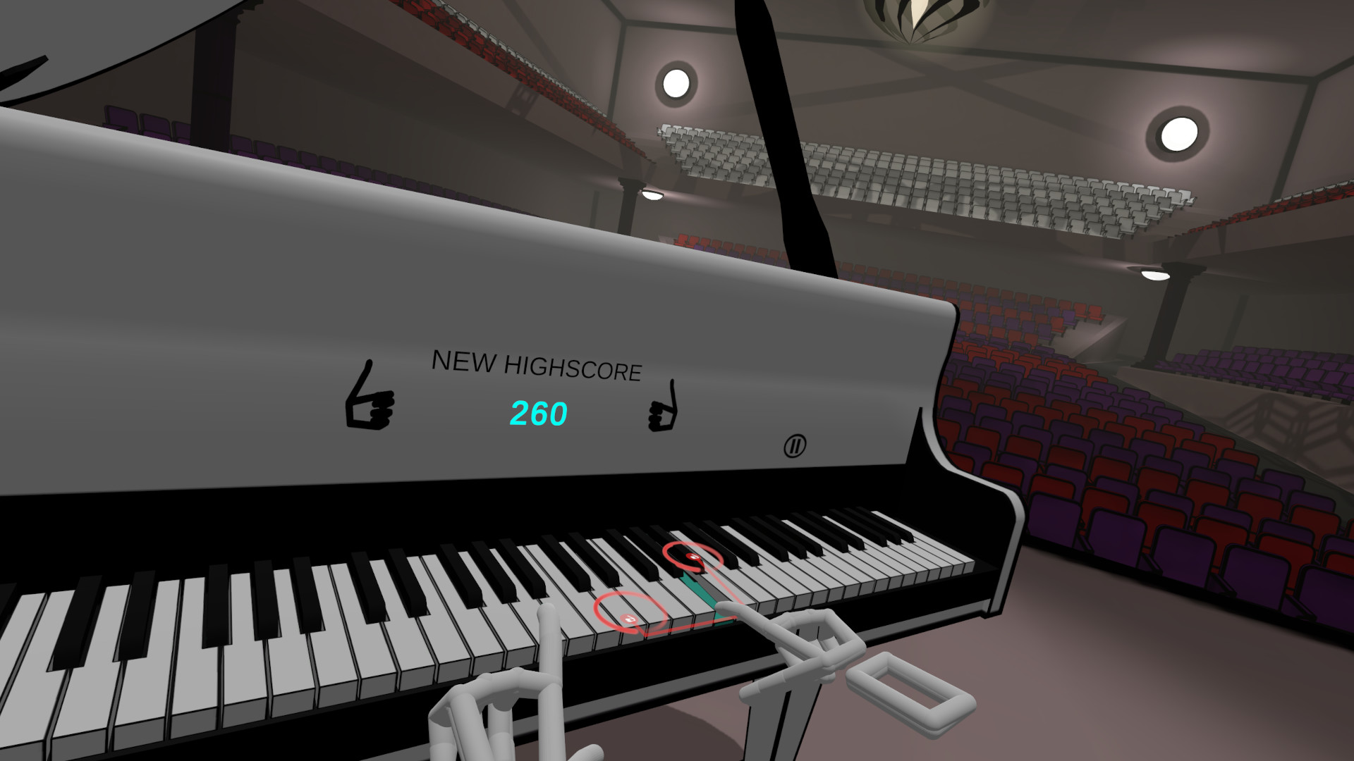 Oculus Quest 游戏《Piano VR》虚拟钢琴 VR Pianist Oculus Meta Quest game