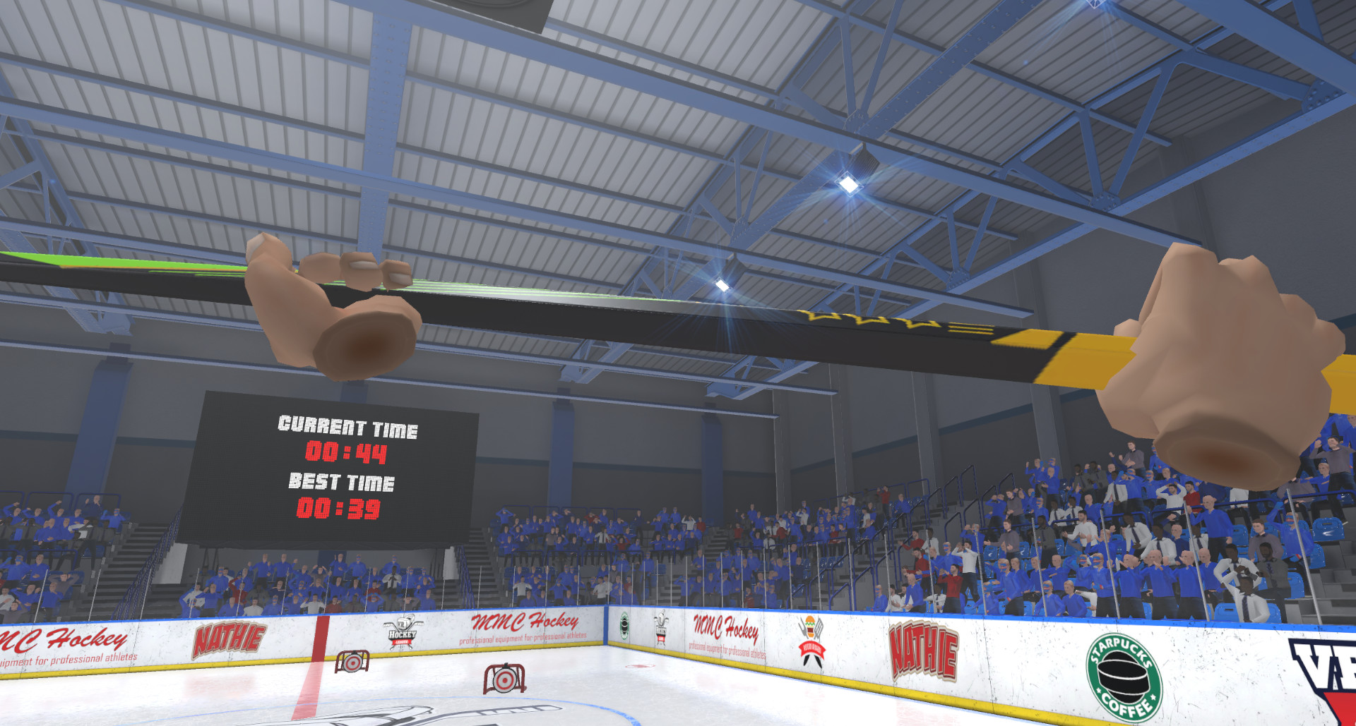Oculus Quest 游戏《冰球运动》Pick-up League Hockey Pick-up League Hockey Oculus Meta Quest VR game