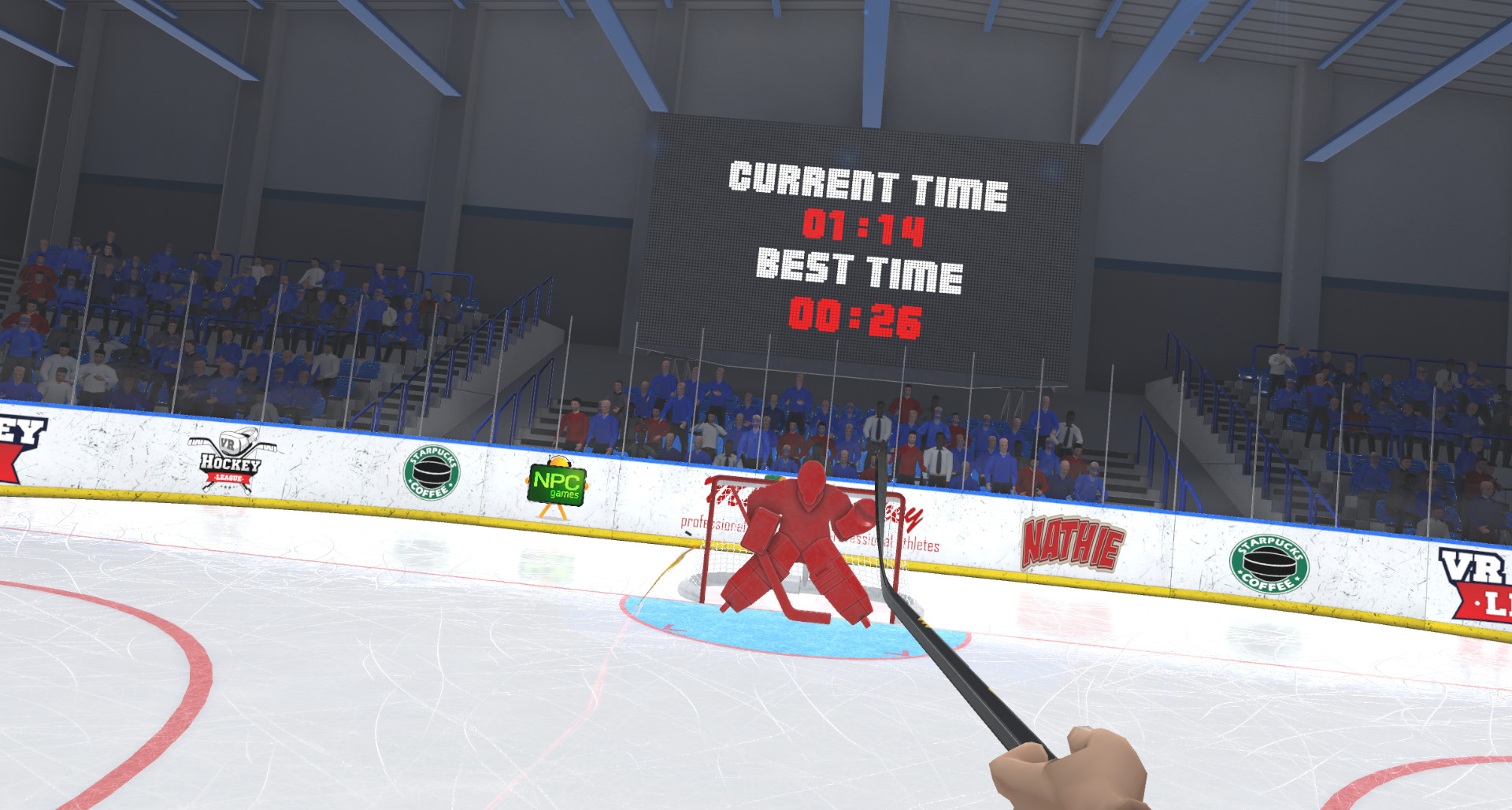 Oculus Quest 游戏《冰球运动》Pick-up League Hockey Pick-up League Hockey Oculus Meta Quest VR game