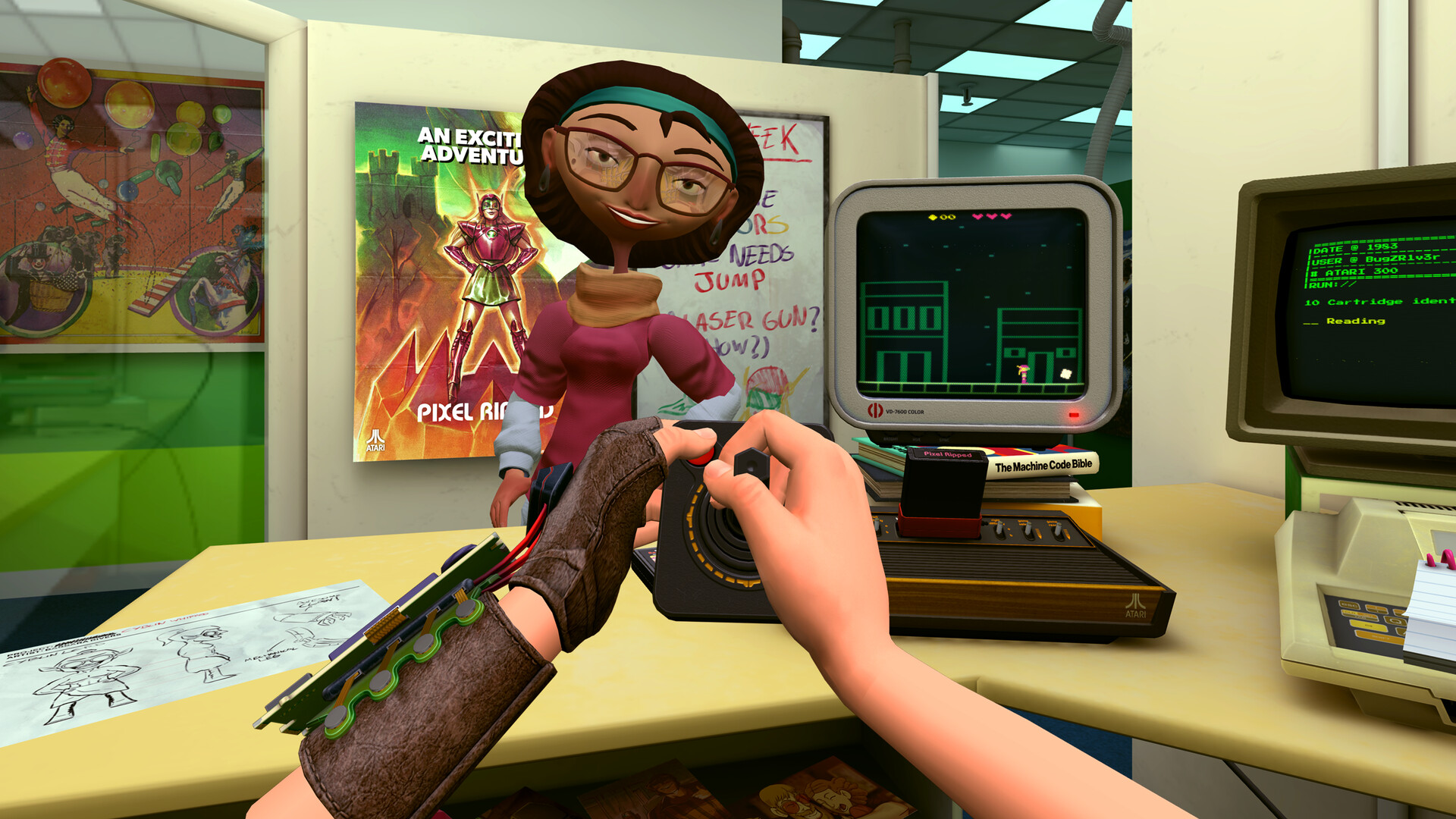 Oculus Quest 游戏《像素撕裂 1978》Pixel Ripped 1978 Pixel Ripped 1978 Oculus Meta Quest VR game