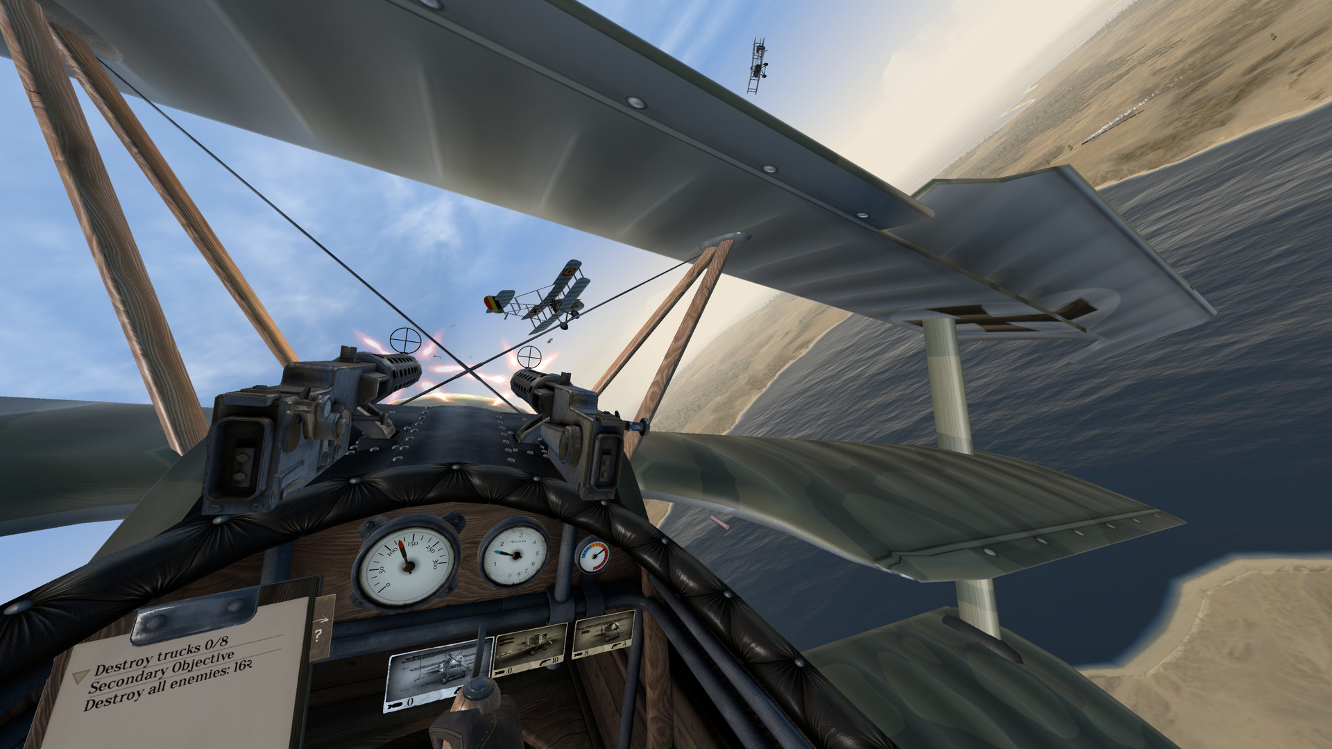 Oculus Quest 游戏《战机大战》Warplanes: WW1 Fighters Warplanes WW1 Fighters Oculus Meta Quest VR game