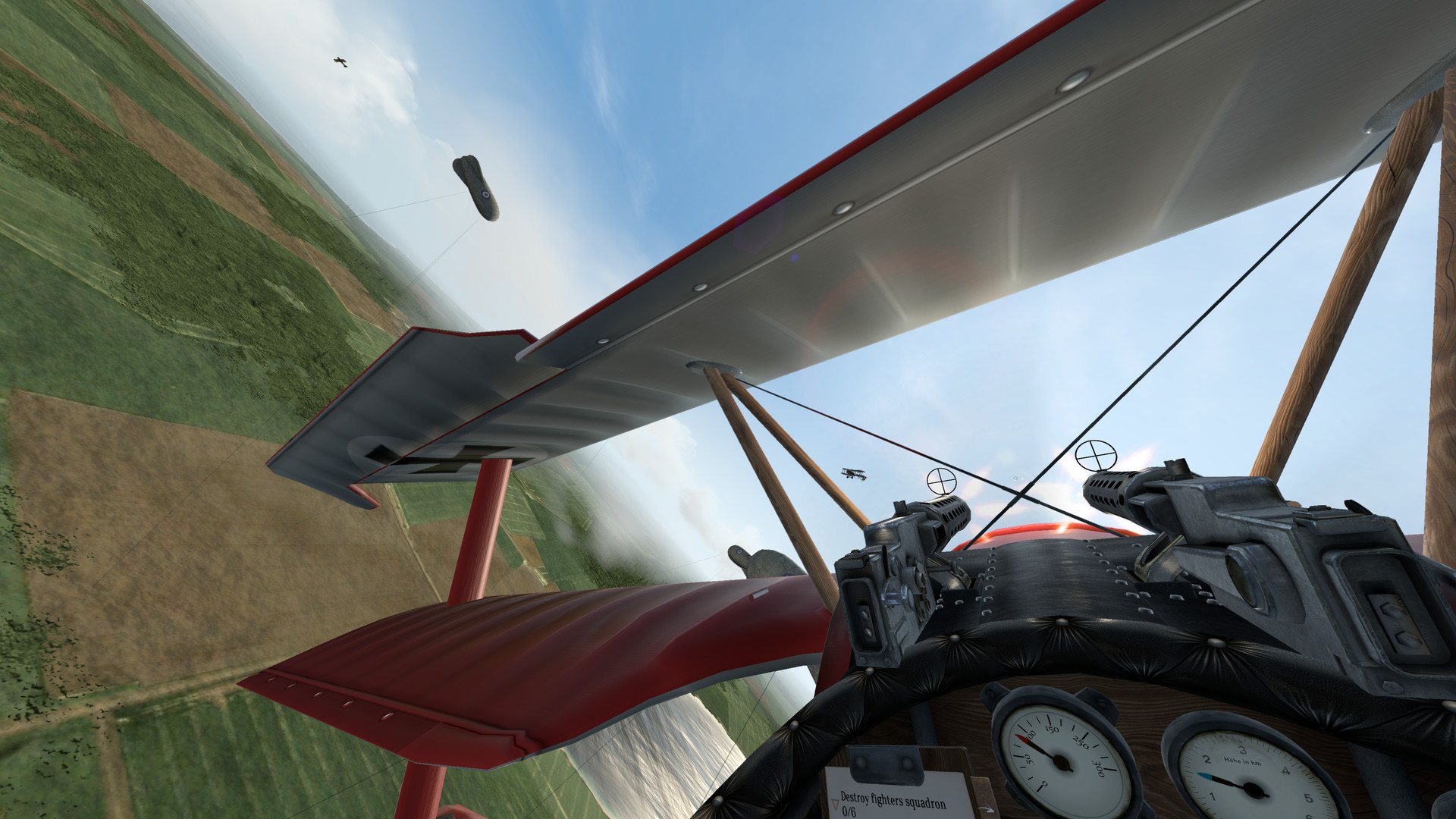 Oculus Quest 游戏《战机大战》Warplanes: WW1 Fighters Warplanes WW1 Fighters Oculus Meta Quest VR game