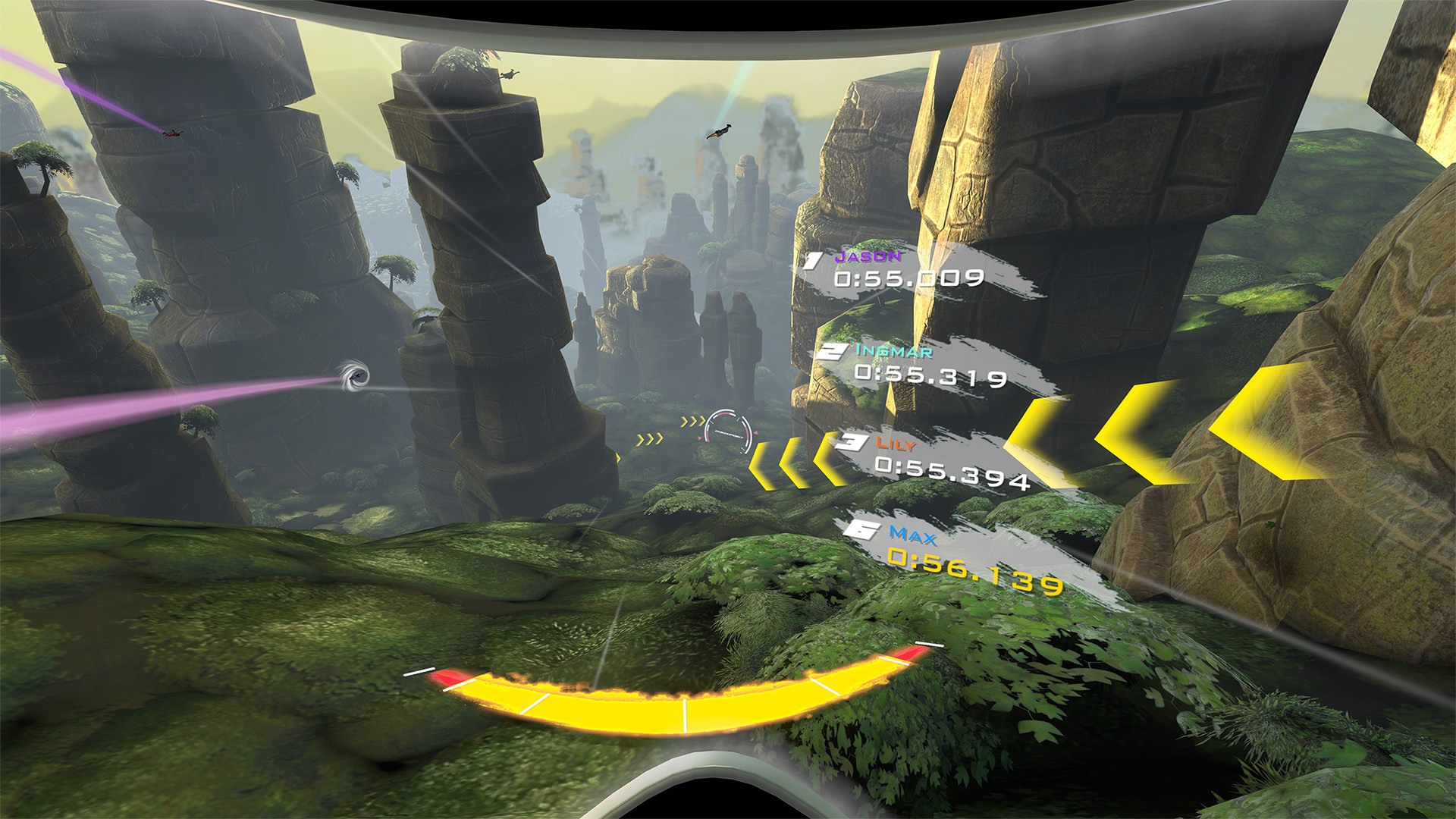 Oculus Quest 游戏《滑翔》Rush VR Rush Oculus Meta Quest VR game