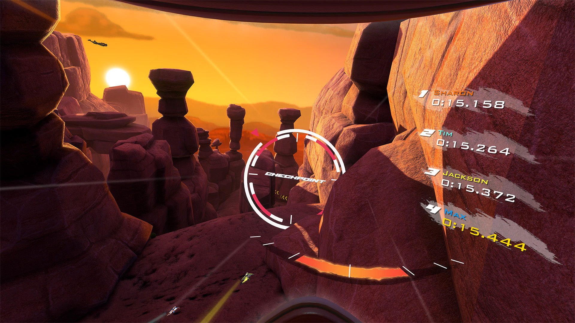 Oculus Quest 游戏《滑翔》Rush VR Rush Oculus Meta Quest VR game
