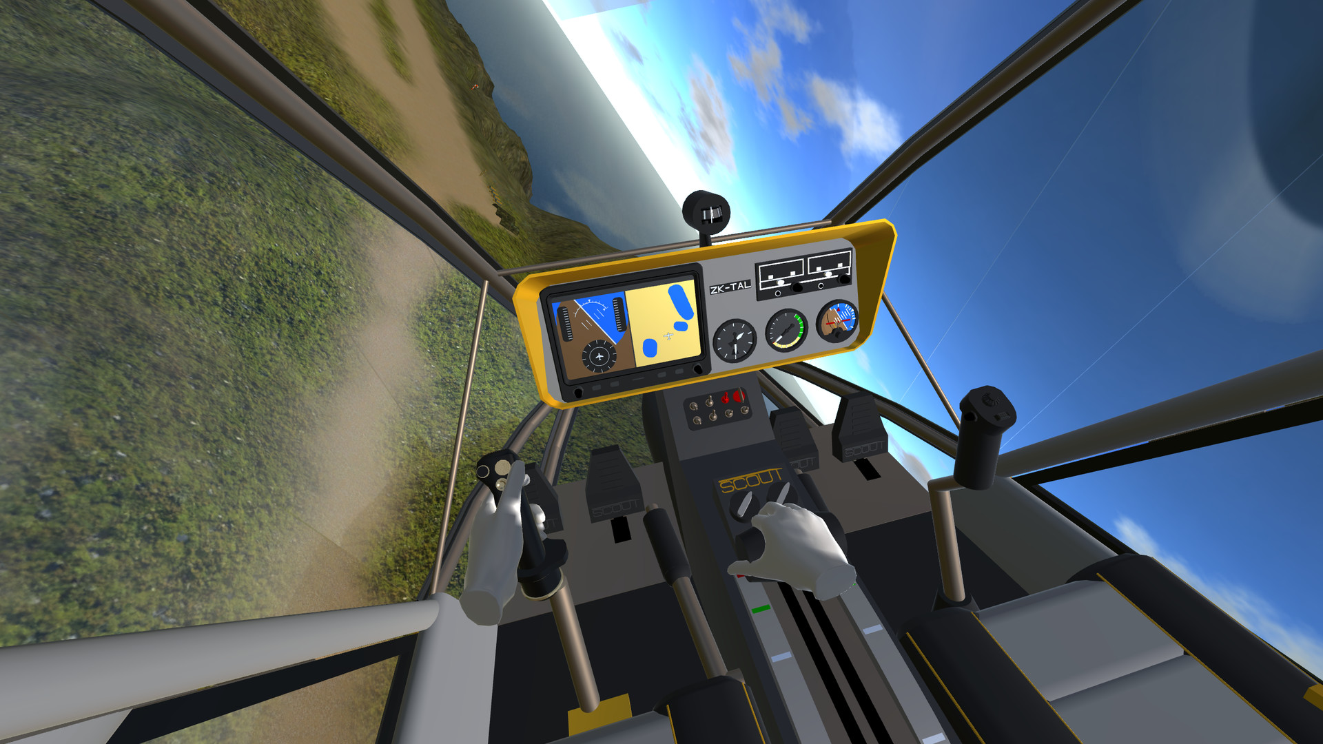 Oculus Quest 游戏《飞行工厂VR》Simple Planes VR SimplePlanes VR Oculusa Meta Quest flying game