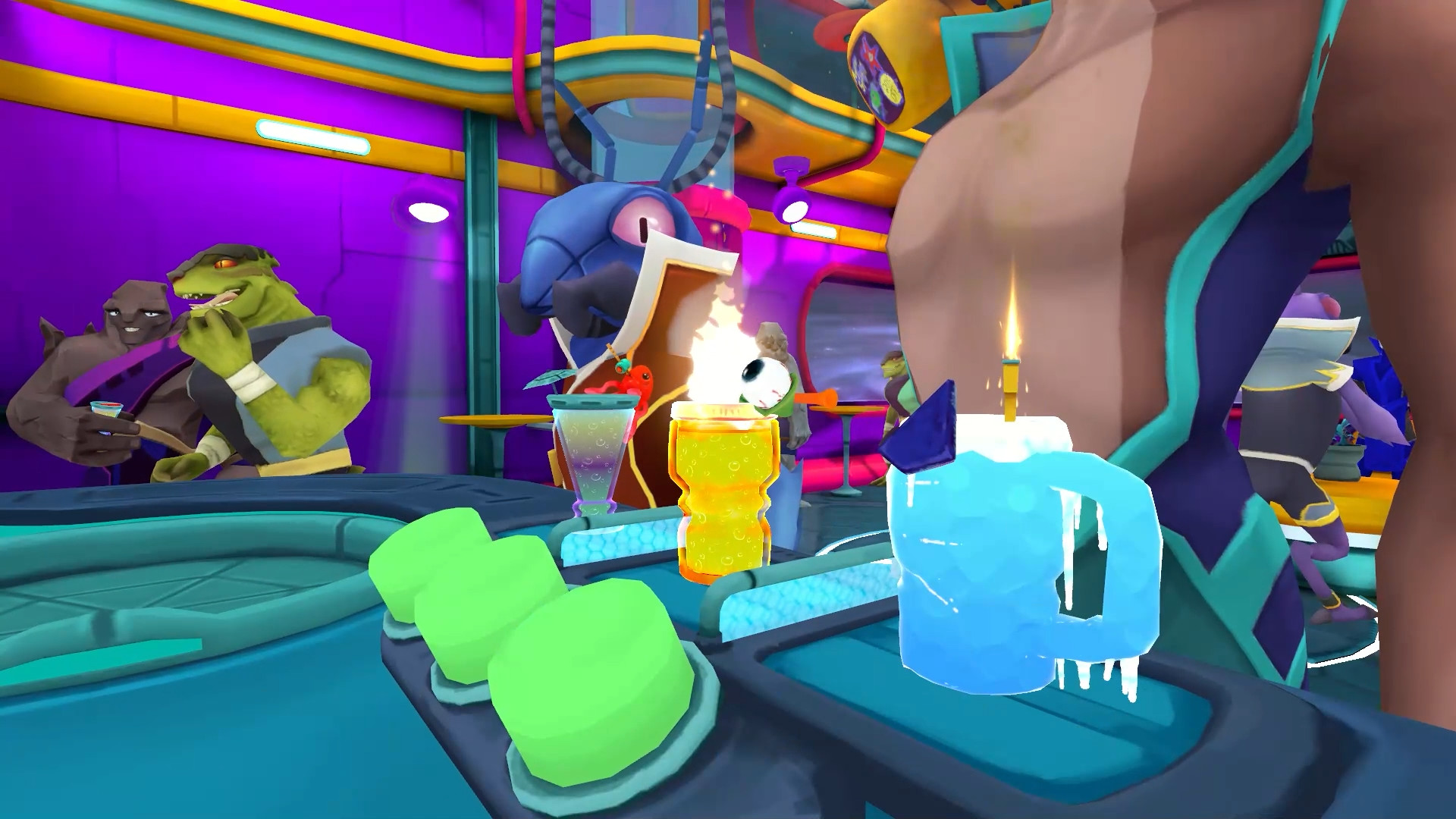 Oculus Quest 游戏《初学者调酒VR》Startenders VR Startenders VR Oculus Meta Quest simulation game